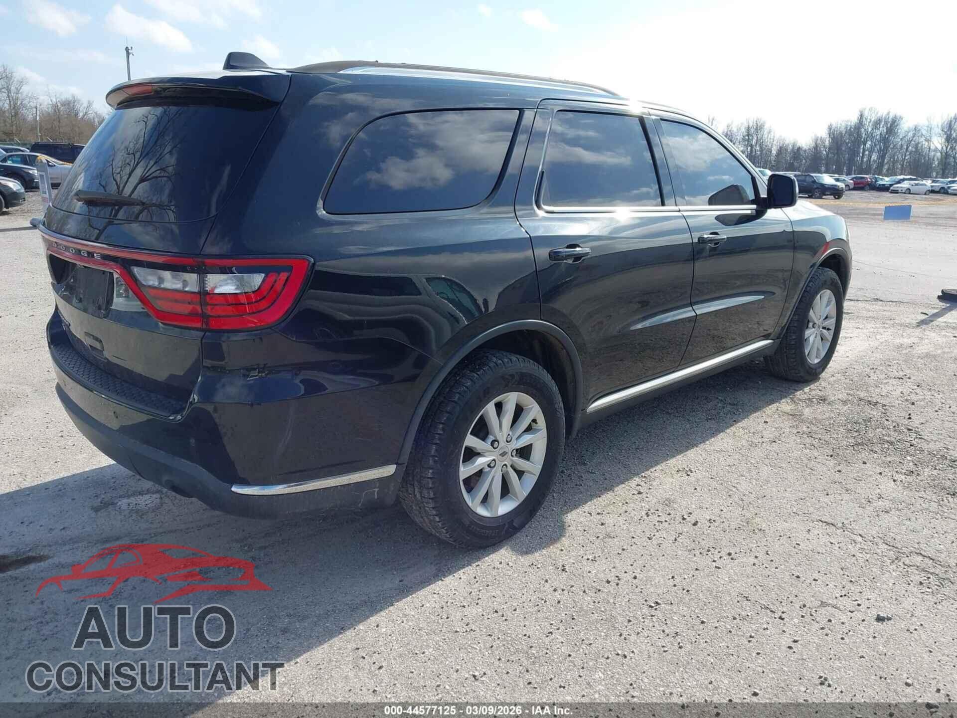 DODGE DURANGO 2019 - 1C4RDJAG3KC744433