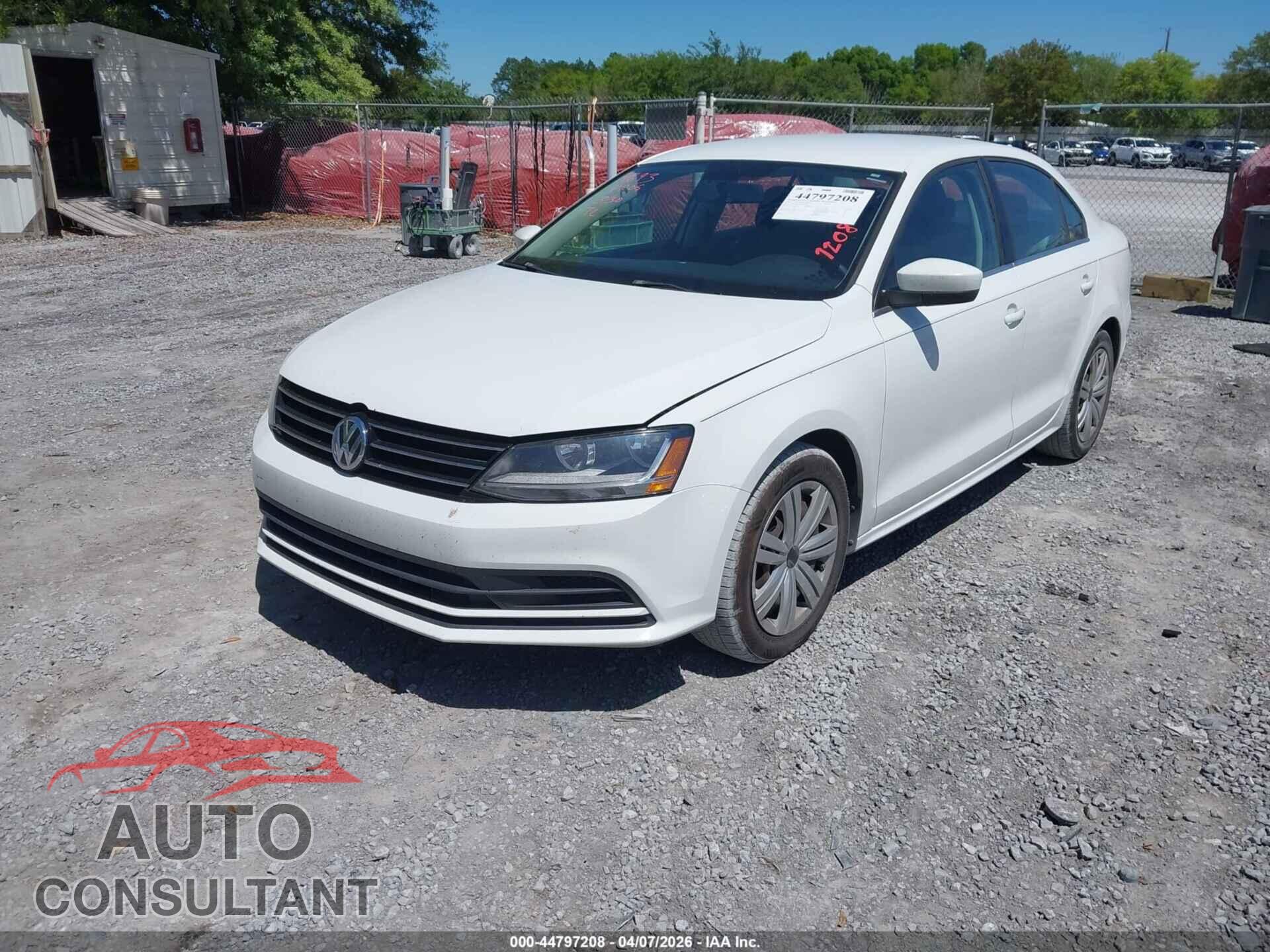 VOLKSWAGEN JETTA 2017 - 3VW2B7AJ1HM353260