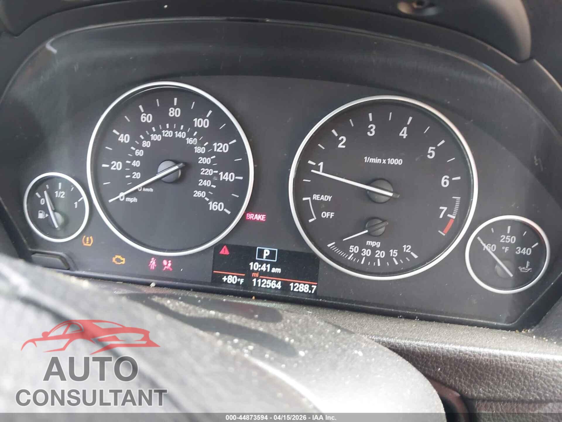 BMW 328I 2015 - WBA3A5G56FNS83473
