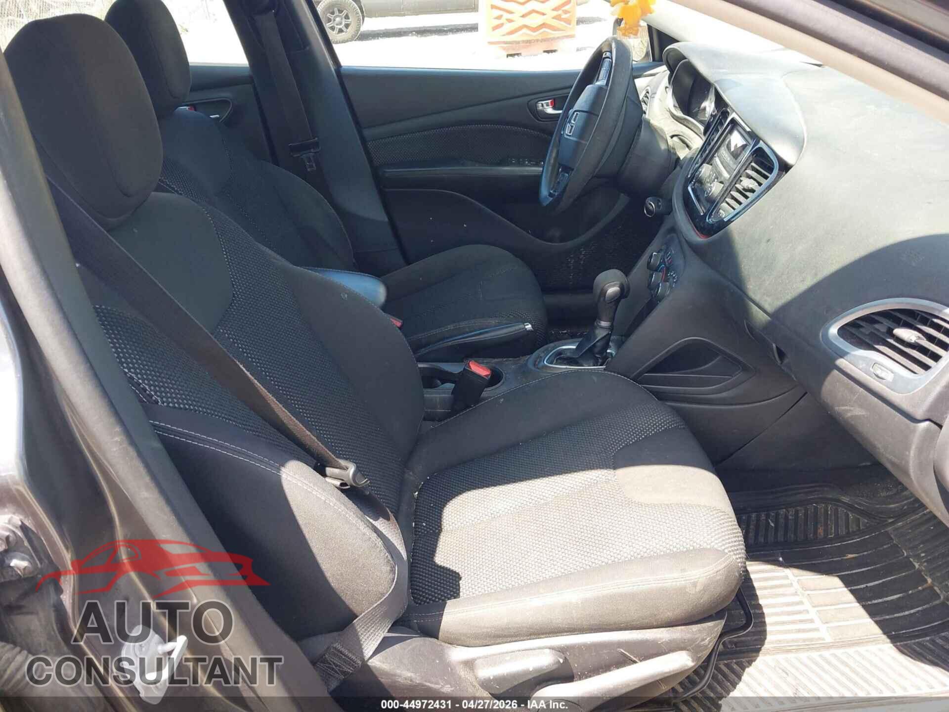 DODGE DART 2016 - 1C3CDFBA4GD591399