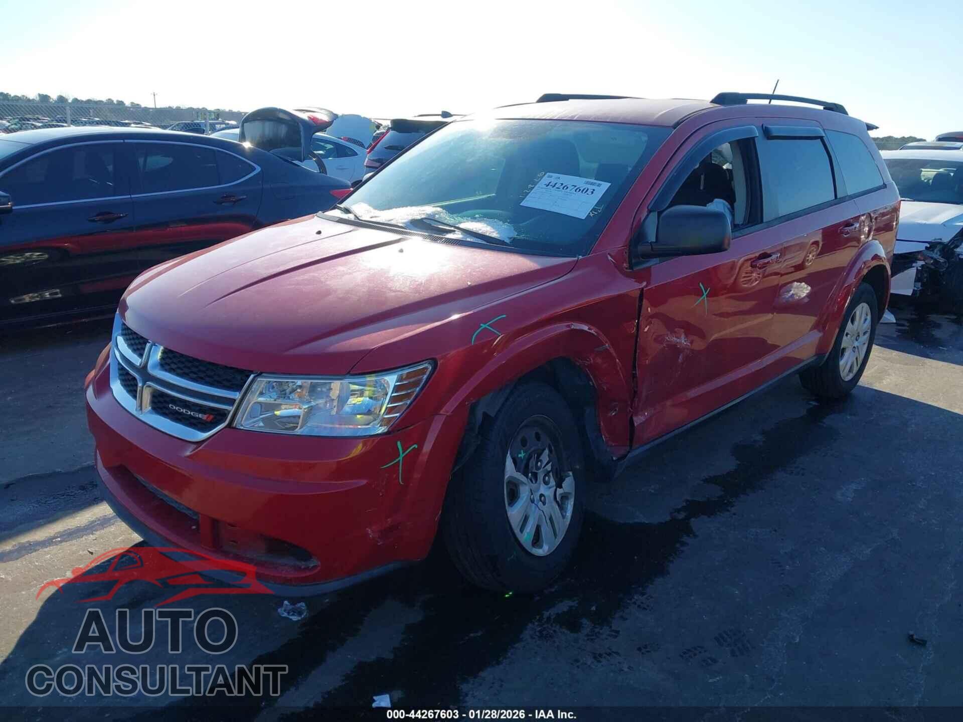 DODGE JOURNEY 2017 - 3C4PDCAB5HT552550