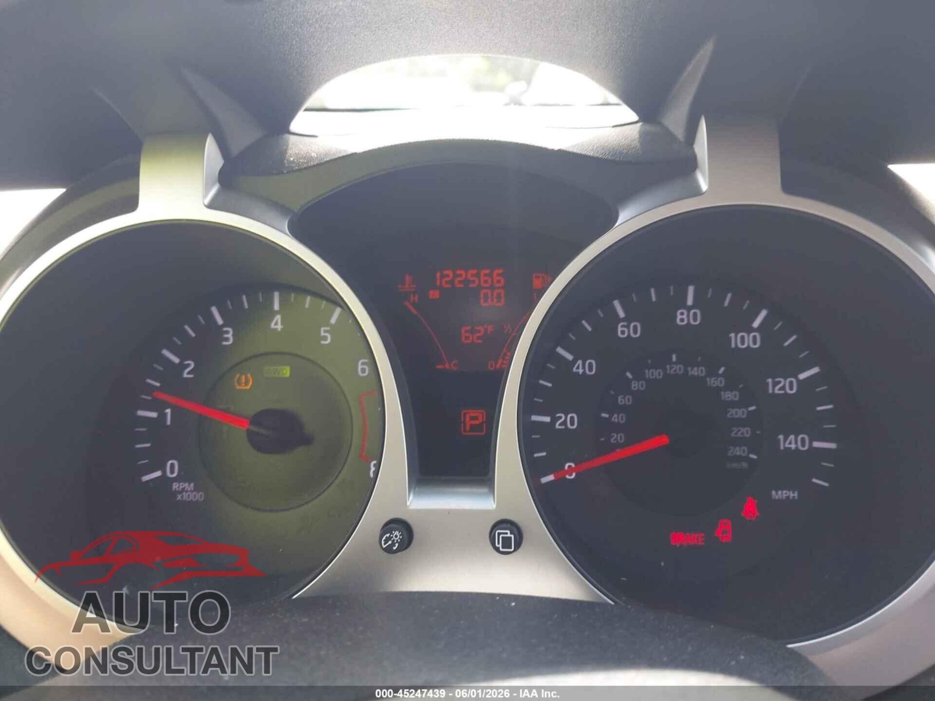 NISSAN JUKE 2012 - JN8AF5MV4CT113236