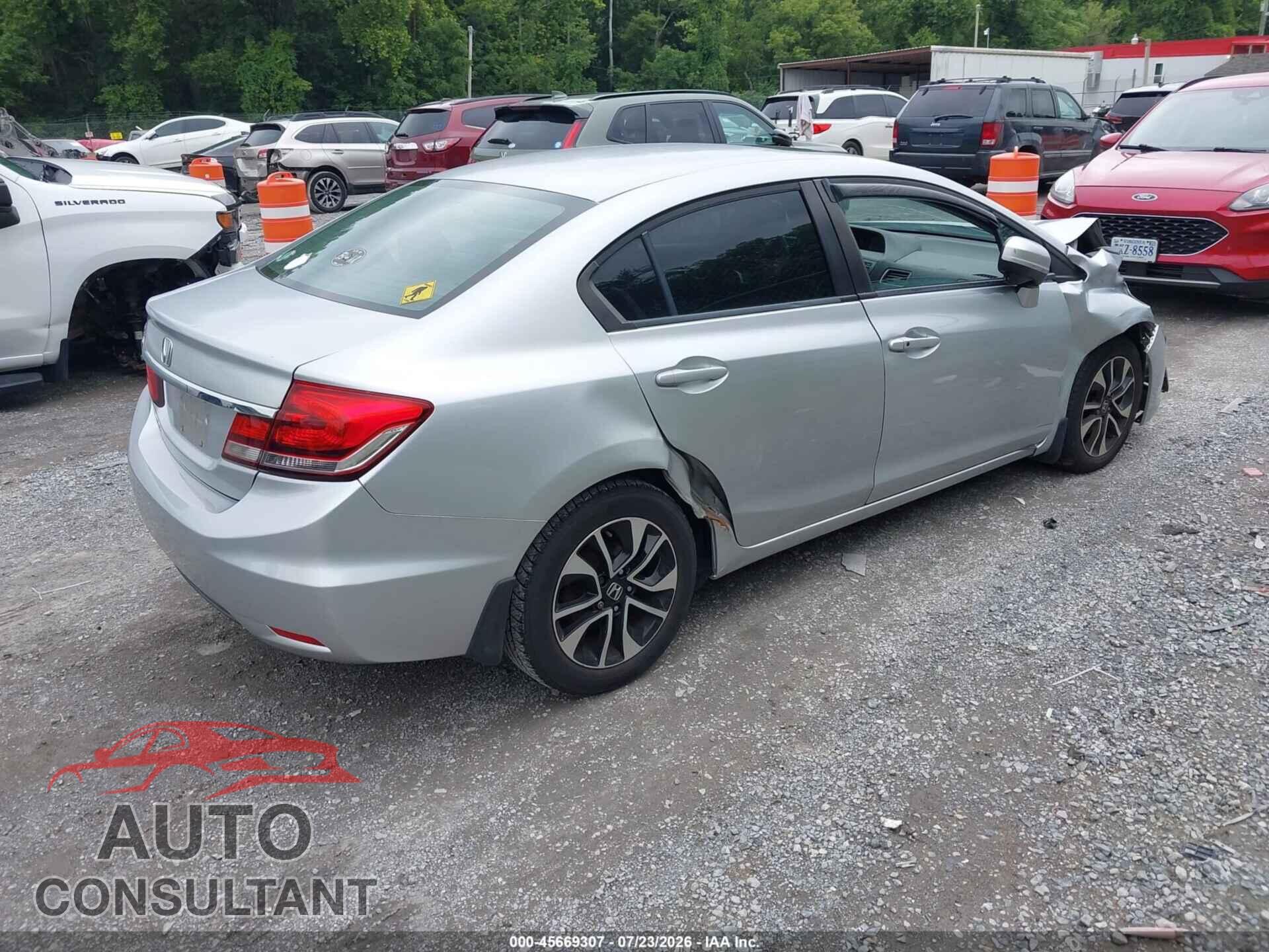 HONDA CIVIC 2014 - 2HGFB2F86EH537375