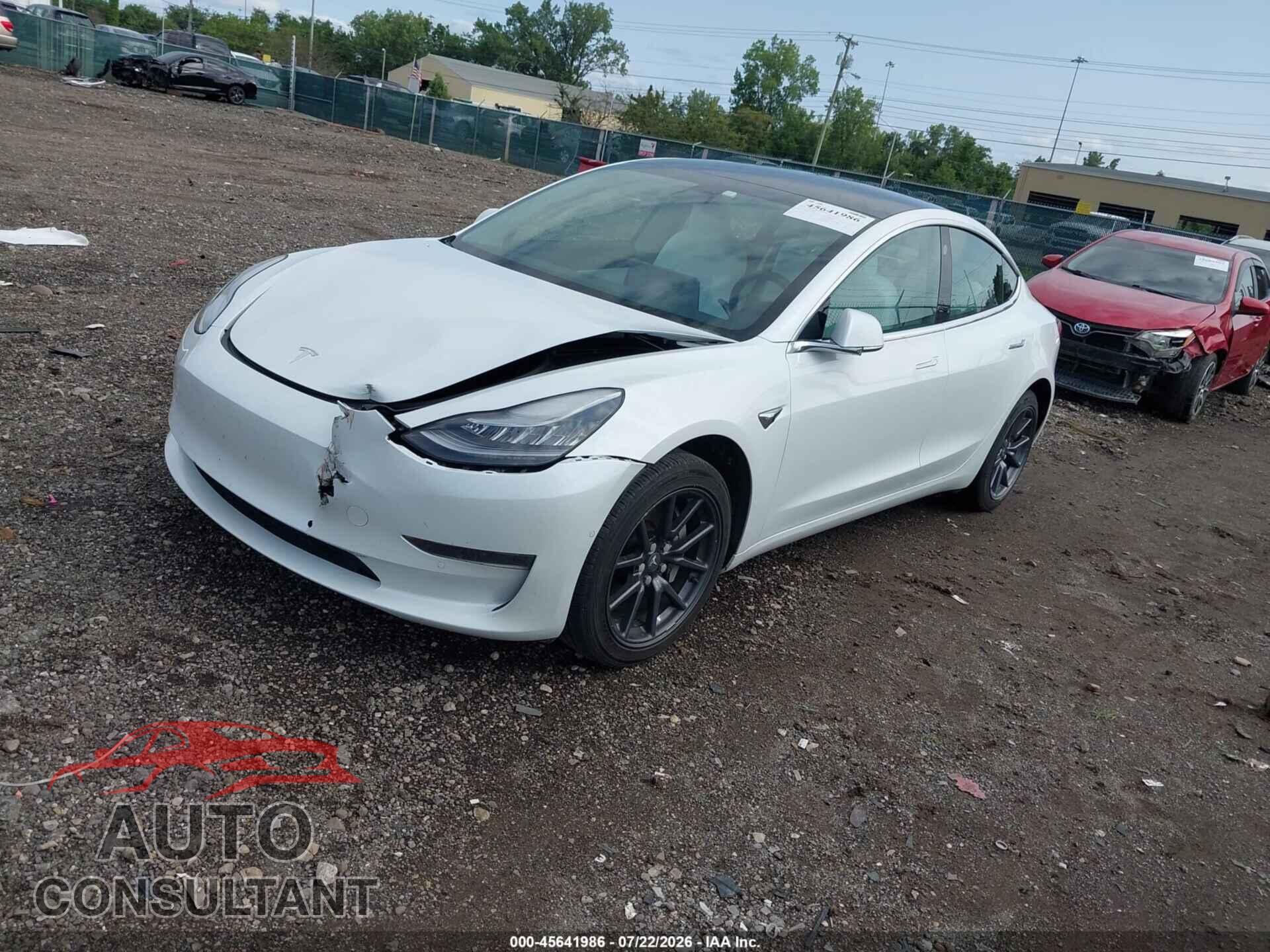 TESLA MODEL 3 2019 - 5YJ3E1EA1KF486618