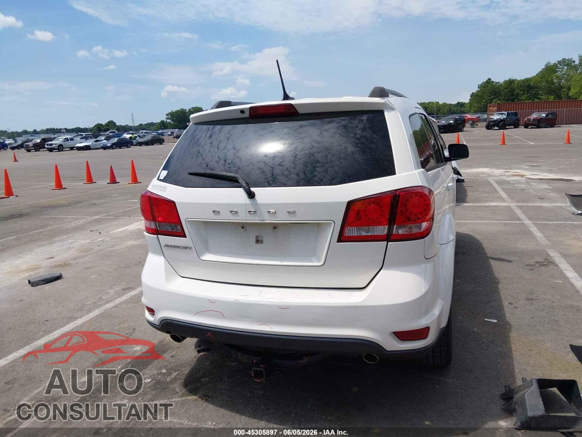 DODGE JOURNEY 2017 - 3C4PDCBG8HT598917
