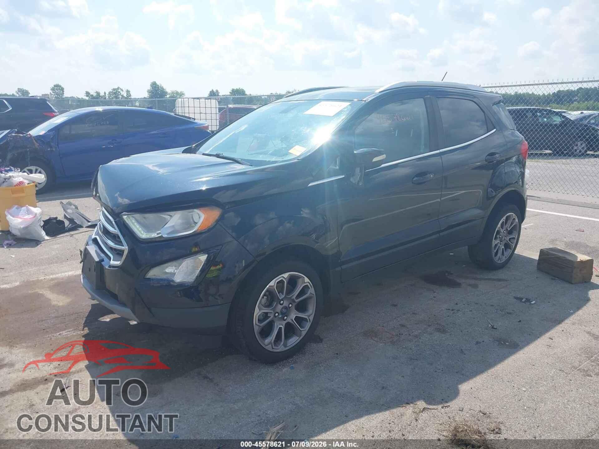 FORD ECOSPORT 2019 - MAJ6S3KL7KC267561