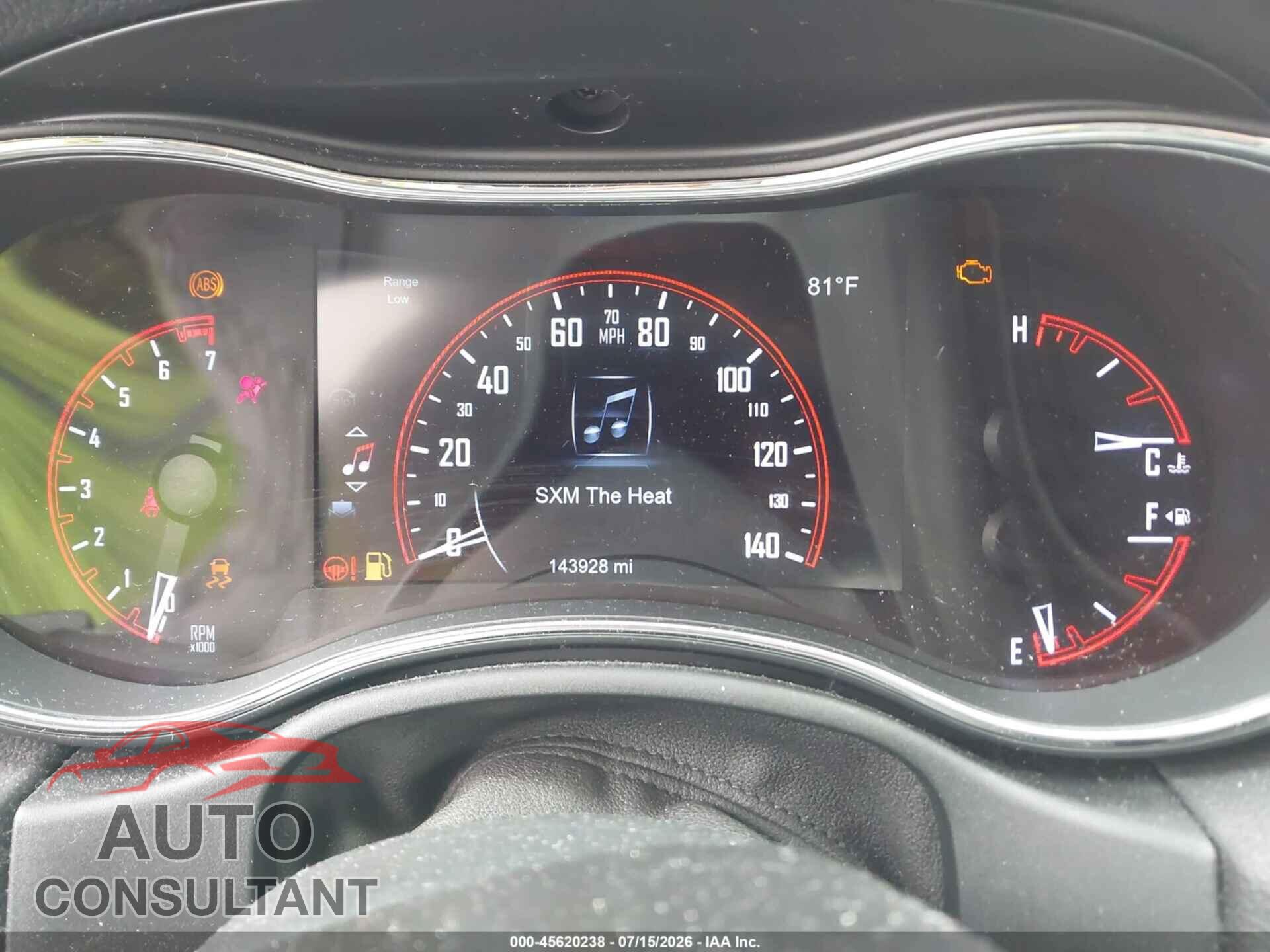 DODGE DURANGO 2014 - 1C4RDJDGXEC973482