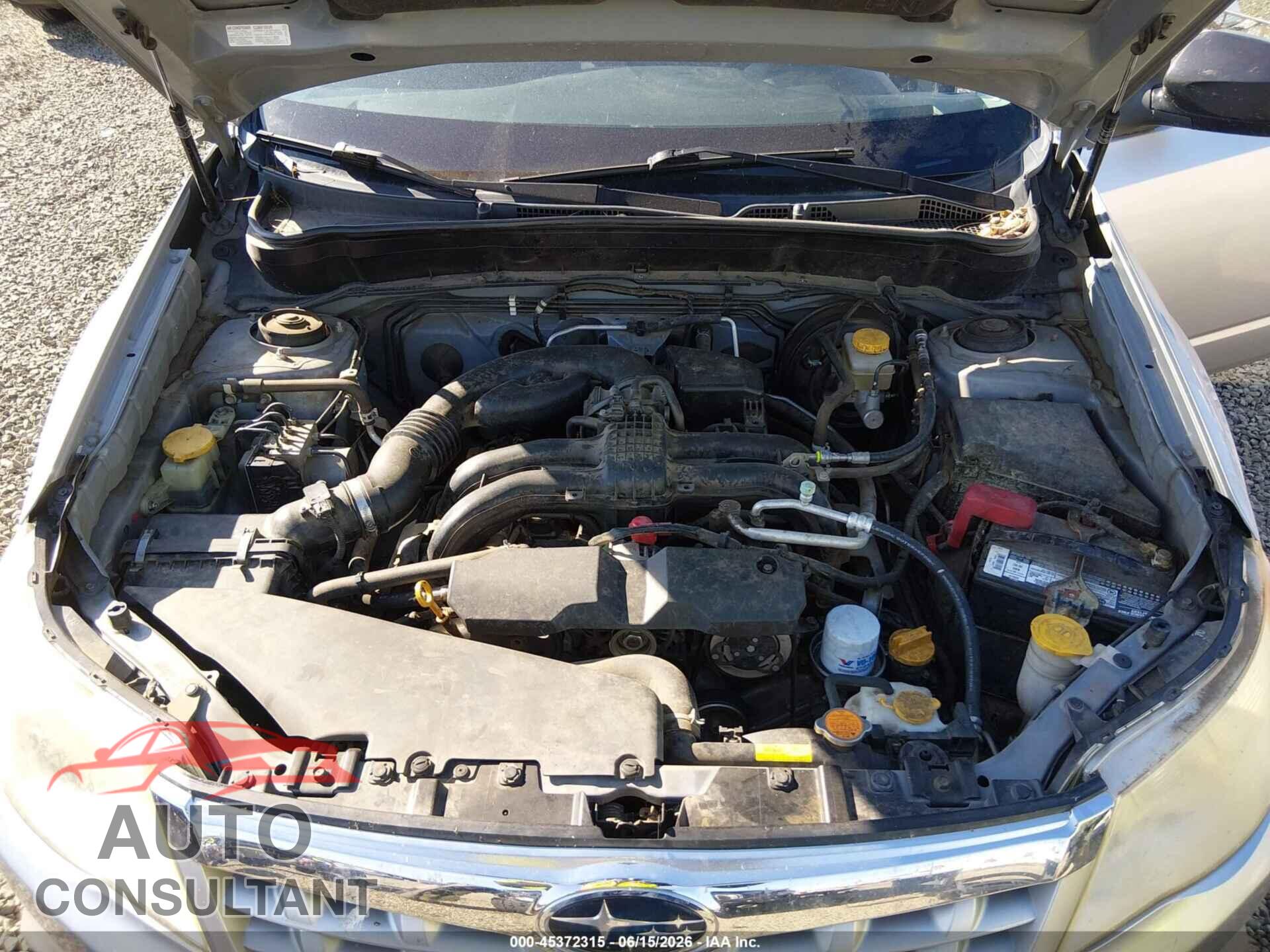 SUBARU FORESTER 2012 - JF2SHABC5CH433111