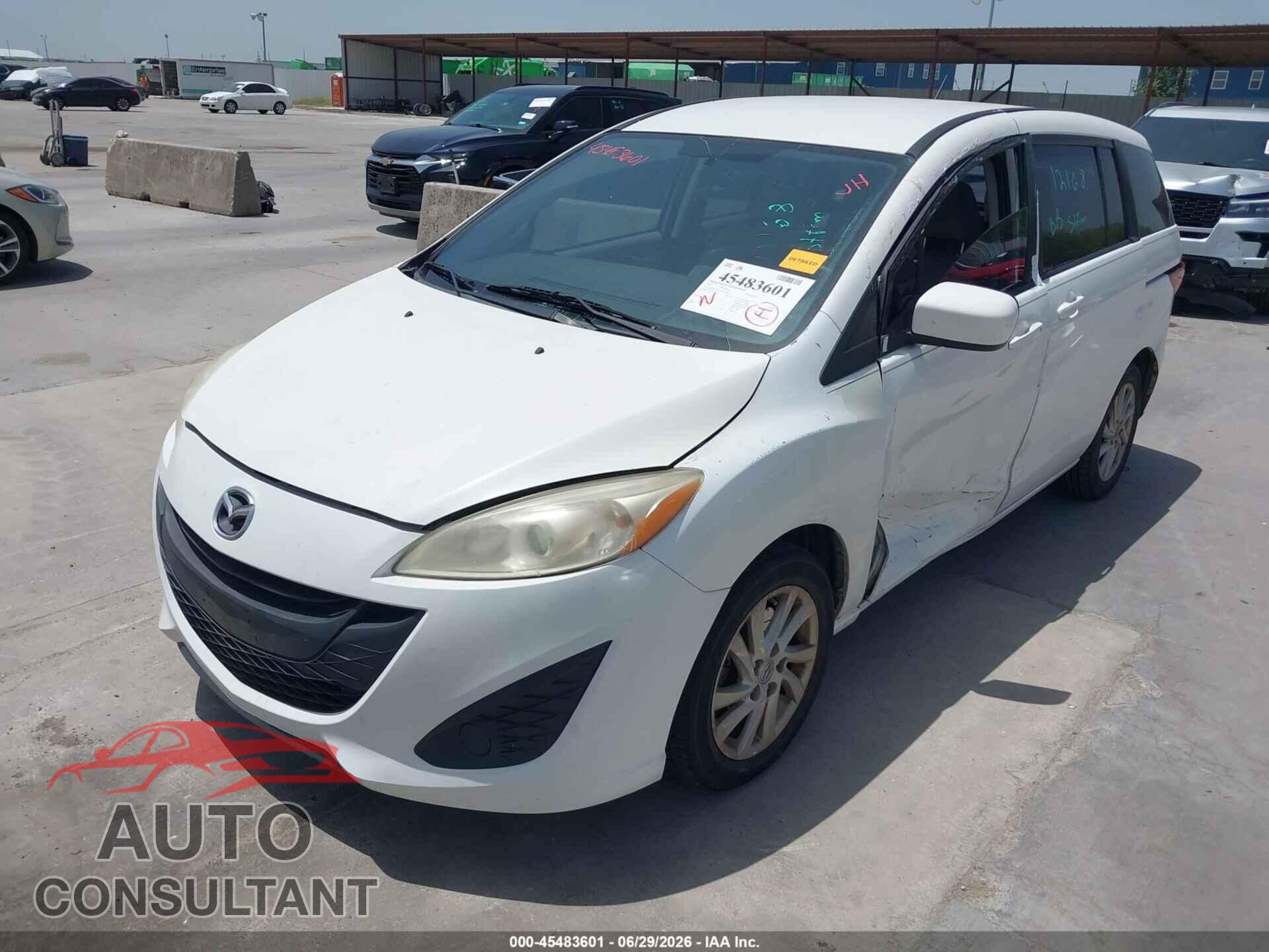 MAZDA MAZDA5 2012 - JM1CW2BL7C0105461