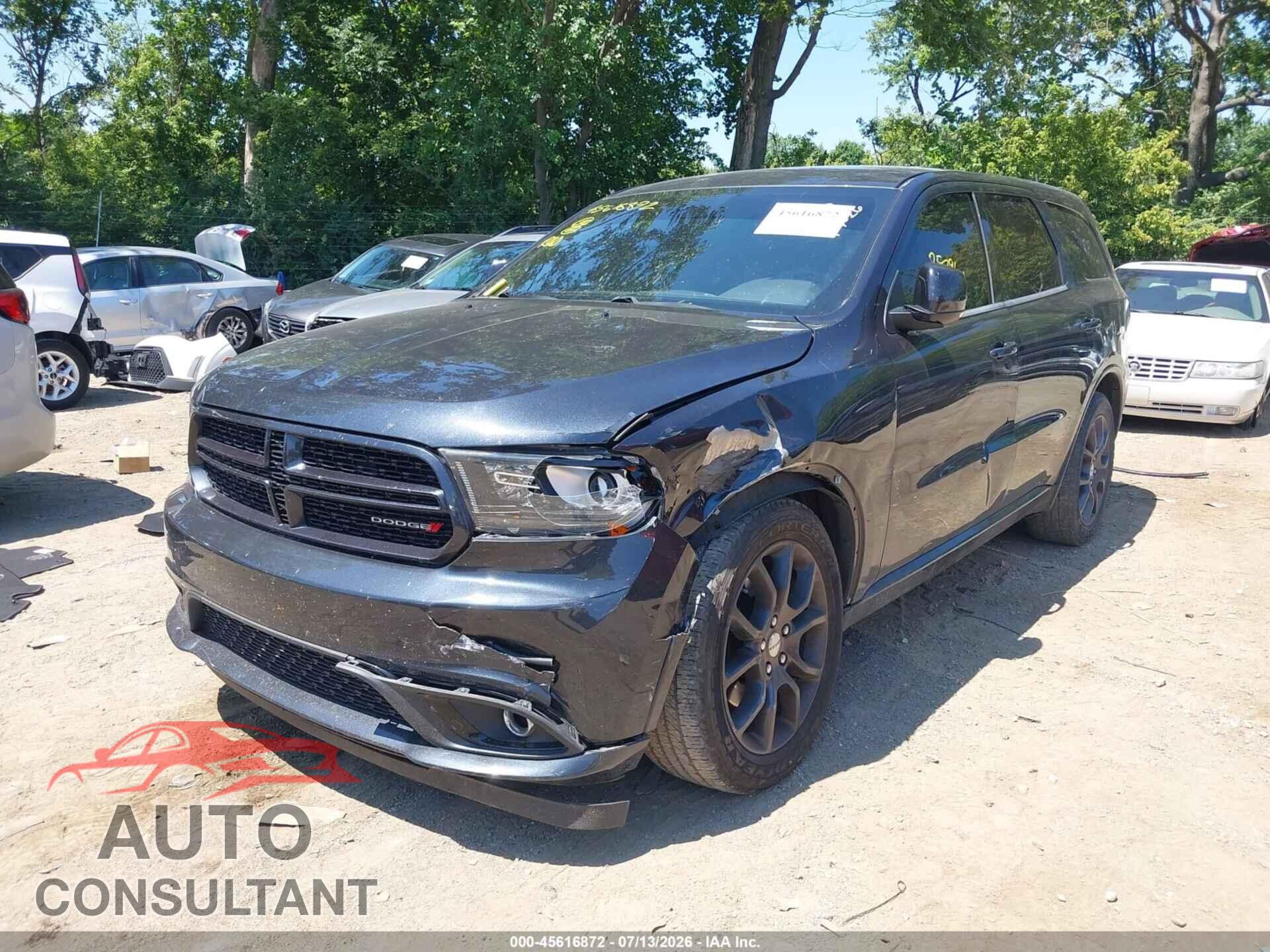 DODGE DURANGO 2015 - 1C4SDHCT0FC201809