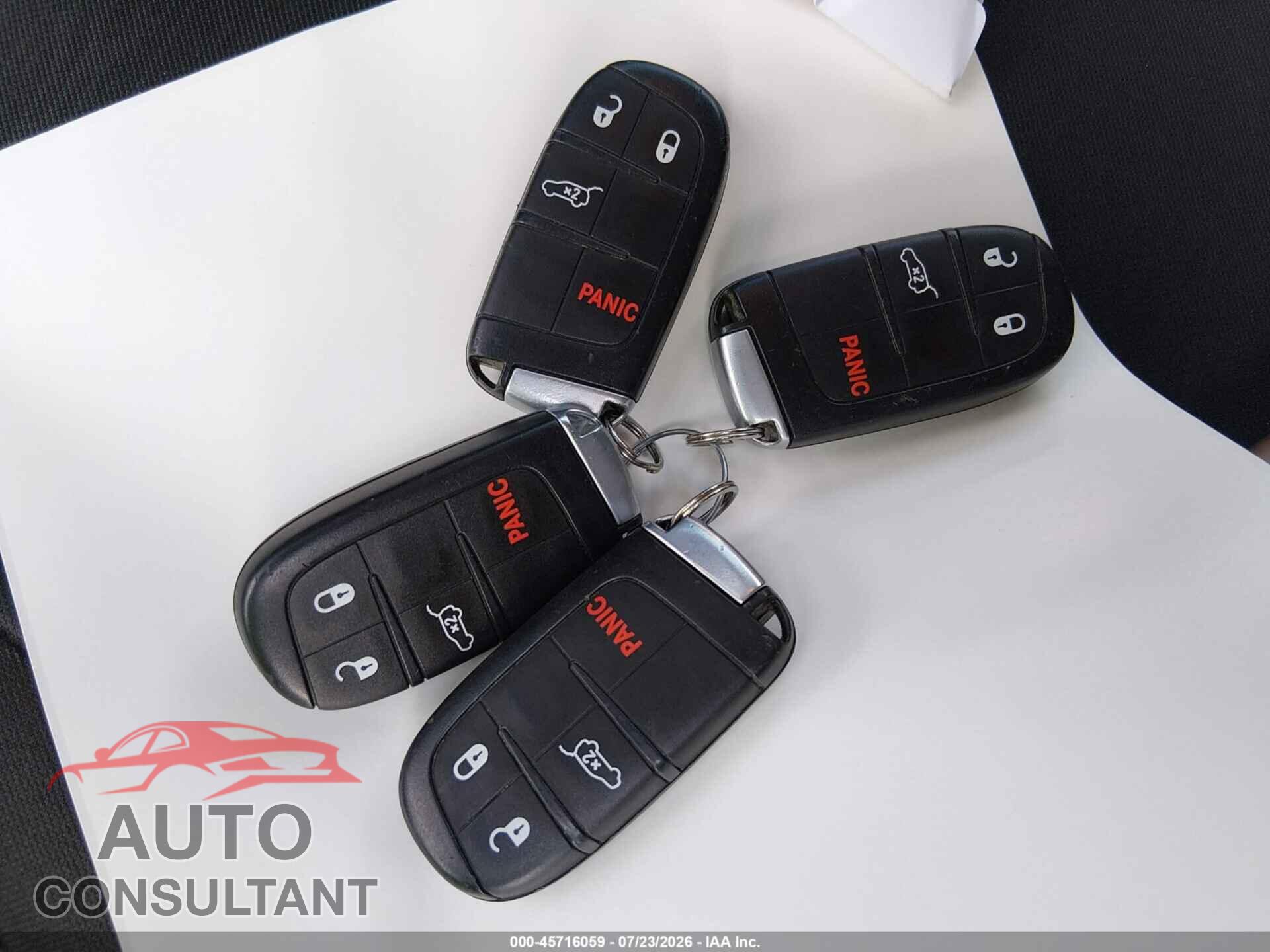 DODGE DURANGO 2021 - 1C4RDJFG3MC723254