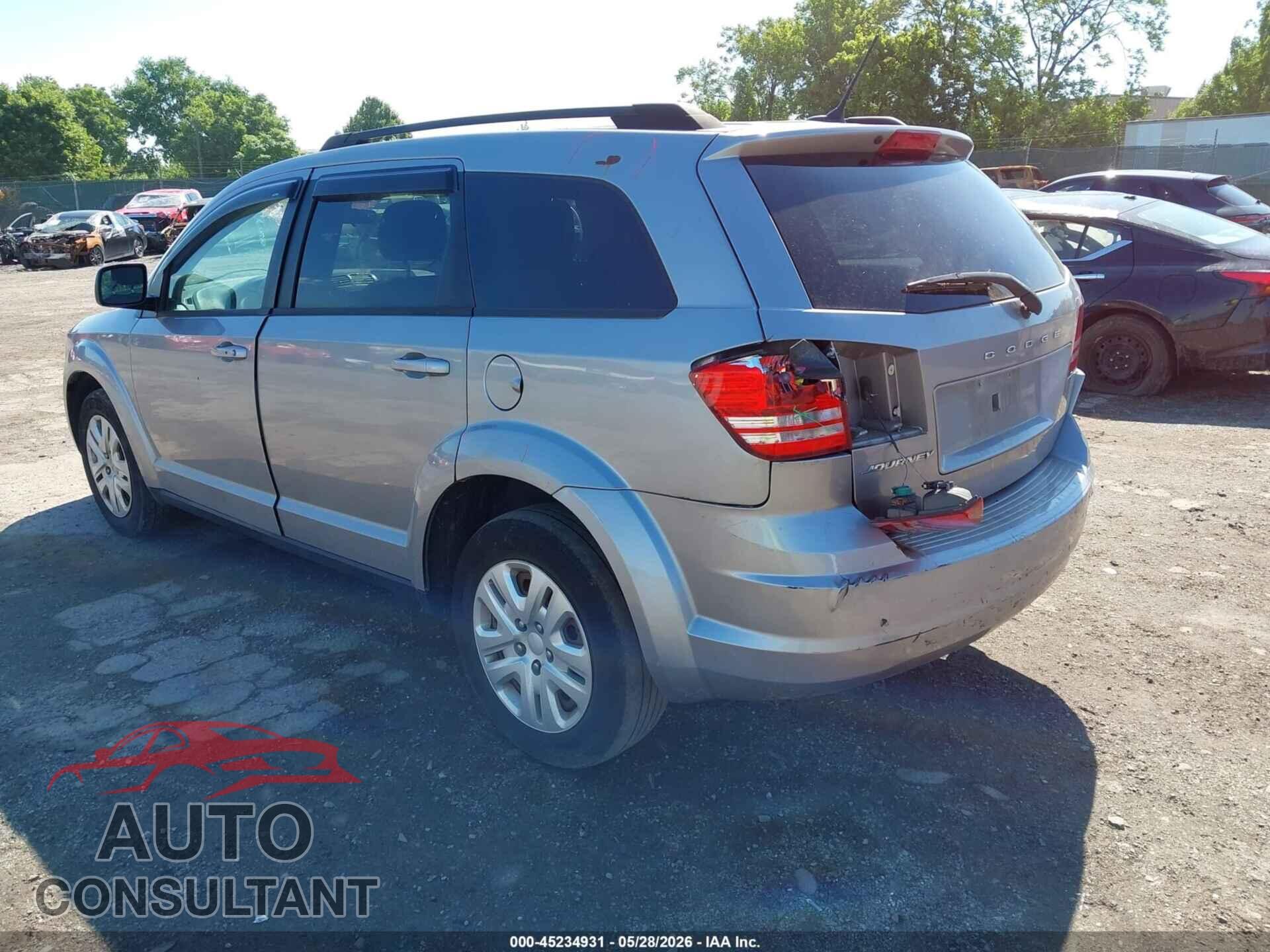DODGE JOURNEY 2017 - 3C4PDCAB8HT545608