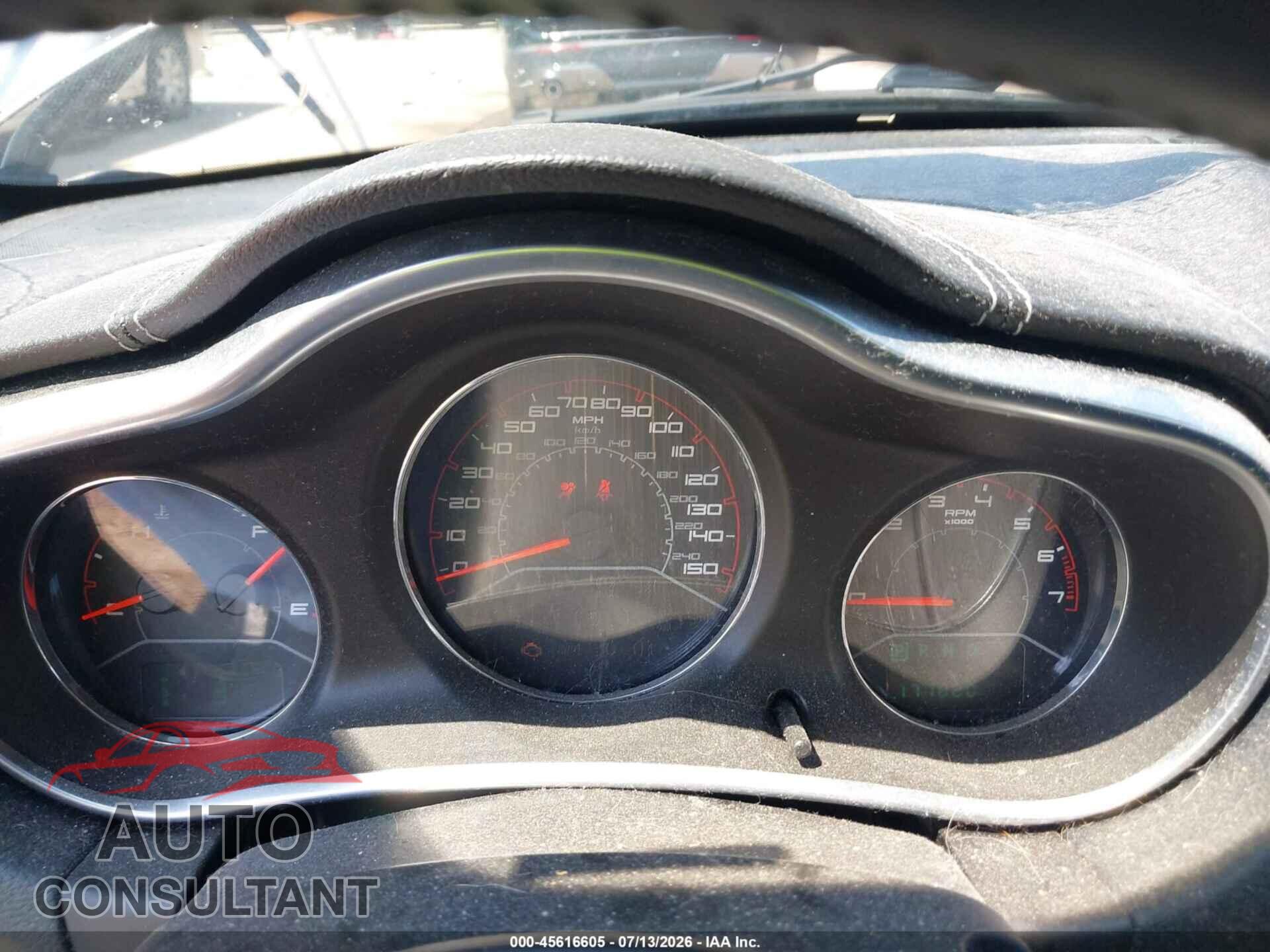 DODGE AVENGER 2013 - 1C3CDZCB1DN502225
