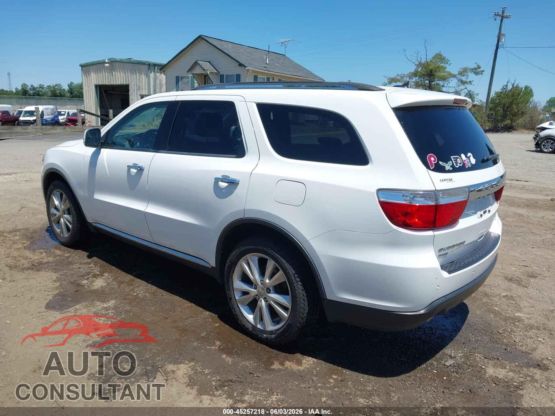 DODGE DURANGO 2013 - 1C4SDJDT0DC658154