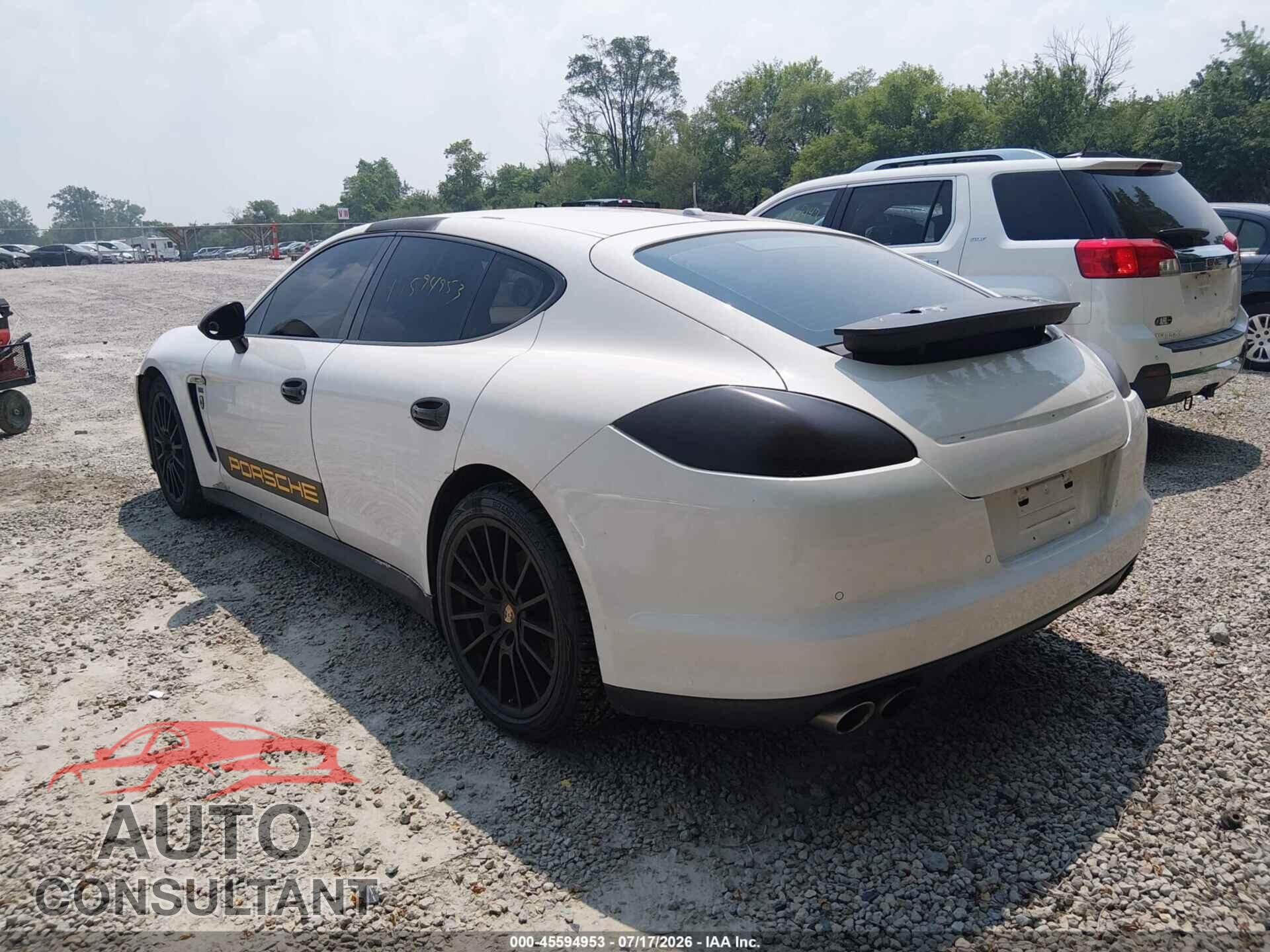 PORSCHE PANAMERA 2012 - WP0AB2A73CL061237