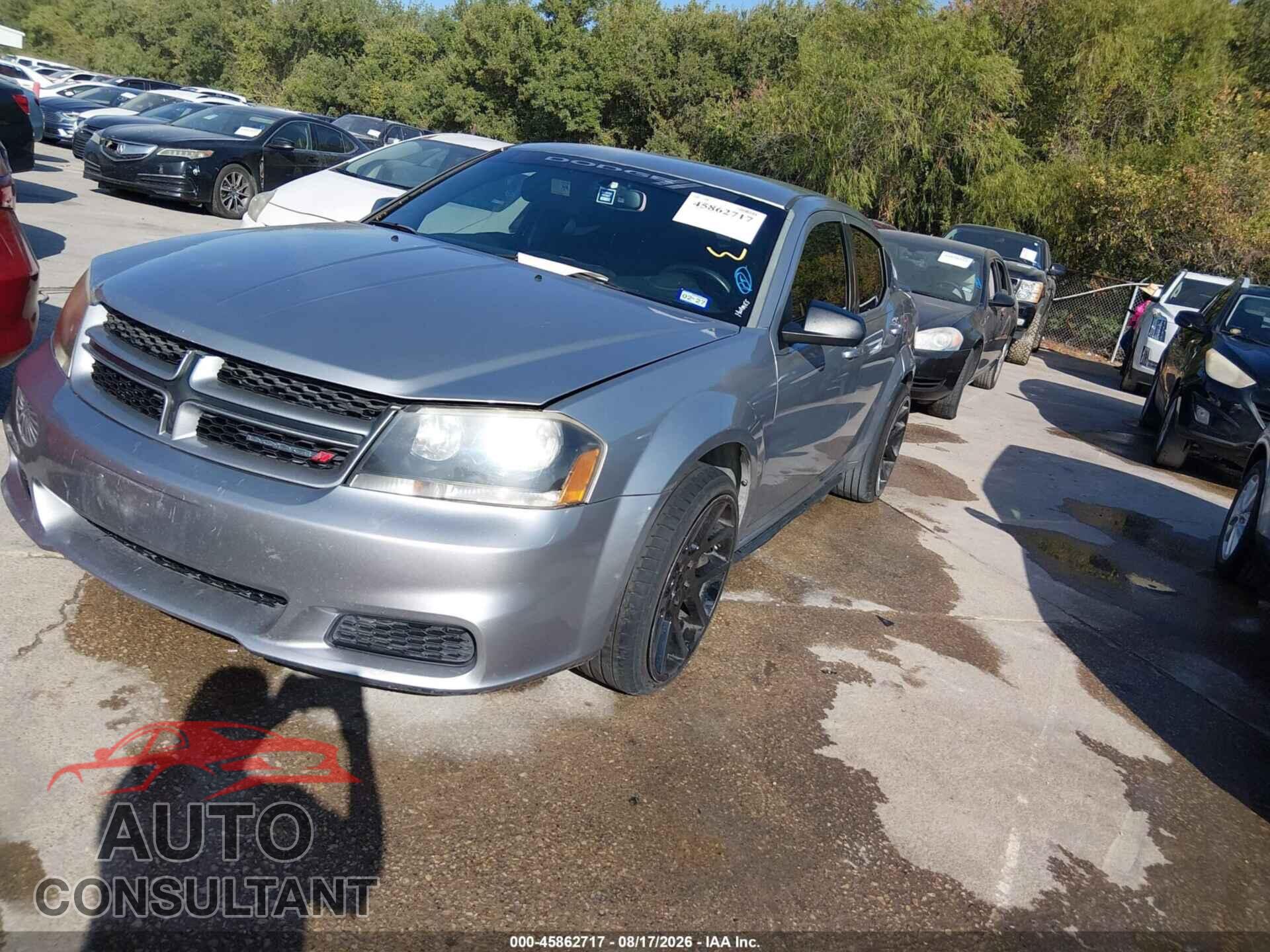 DODGE AVENGER 2013 - 1C3CDZAG3DN769803