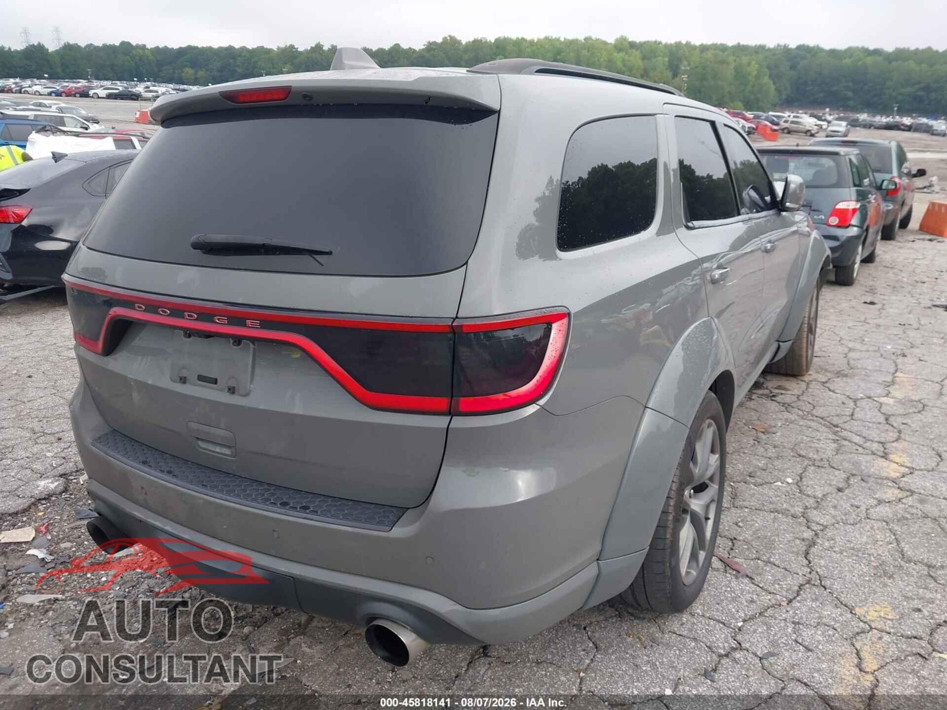 DODGE DURANGO 2020 - 1C4SDJGJ4LC411907