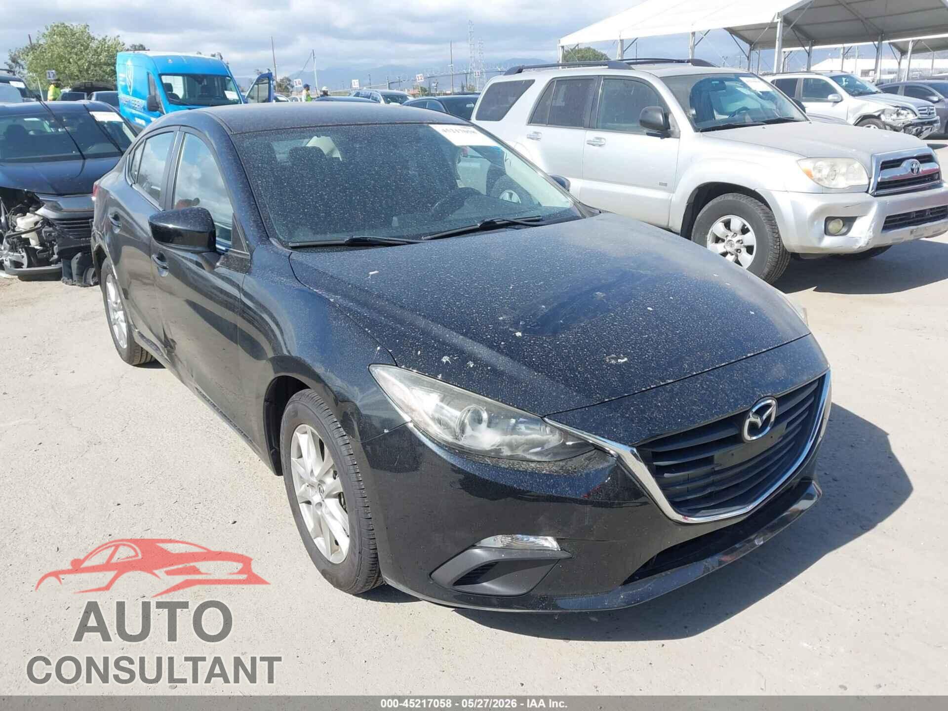 MAZDA MAZDA3 2014 - JM1BM1V73E1140909