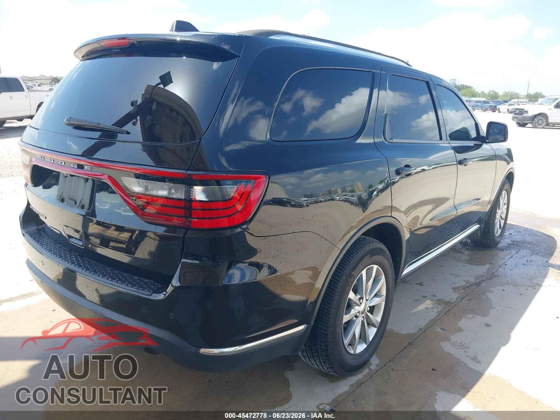 DODGE DURANGO 2017 - 1C4RDHAG1HC917416