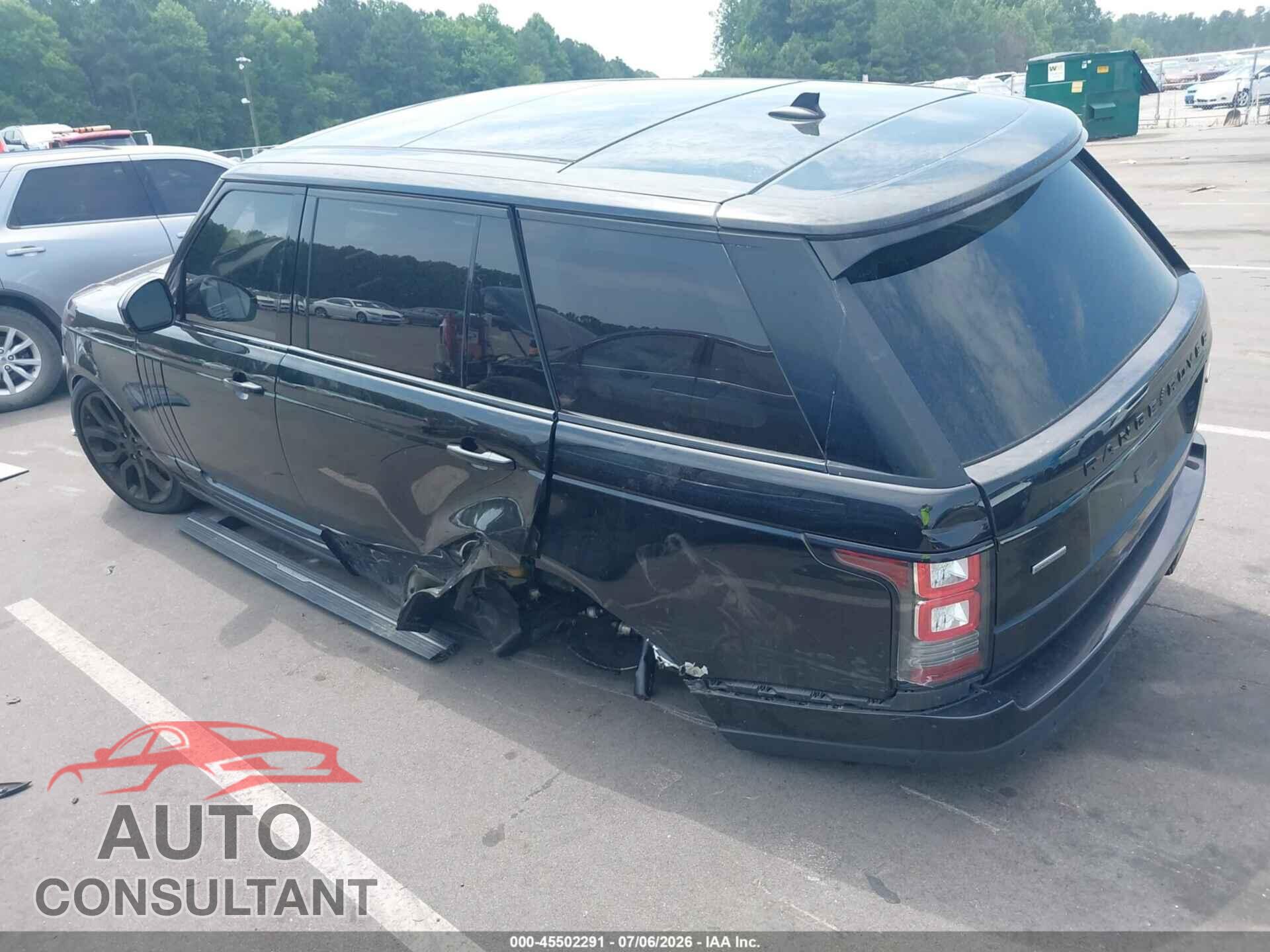 LAND ROVER RANGE ROVER 2016 - SALGS3EF0GA259849