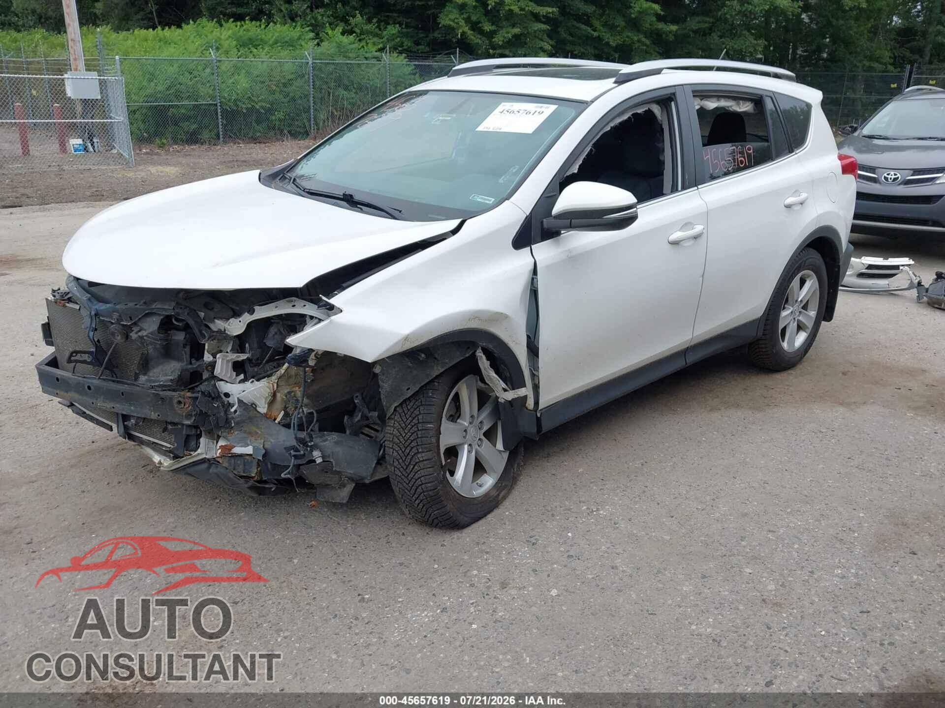 TOYOTA RAV4 2013 - JTMRFREV7DD044347