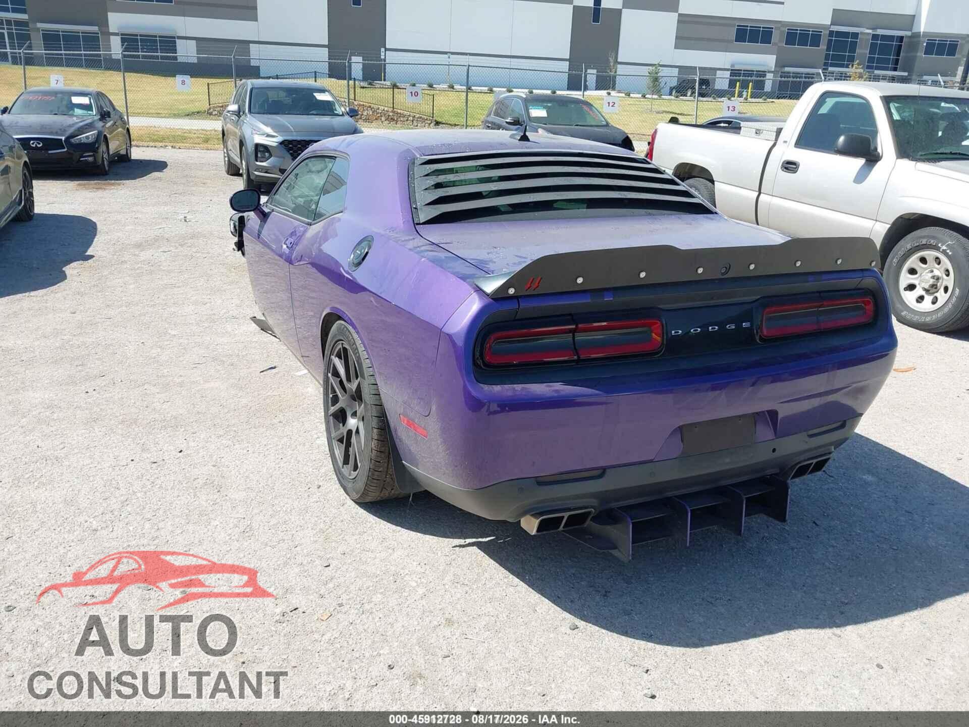 DODGE CHALLENGER 2016 - 2C3CDZBT2GH162932
