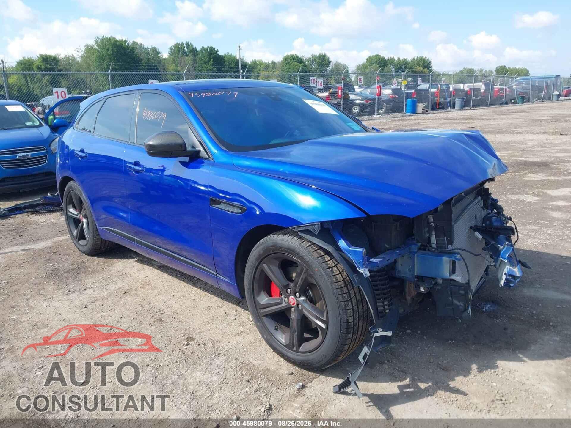 JAGUAR F-PACE 2018 - SADCM2FV3JA295837