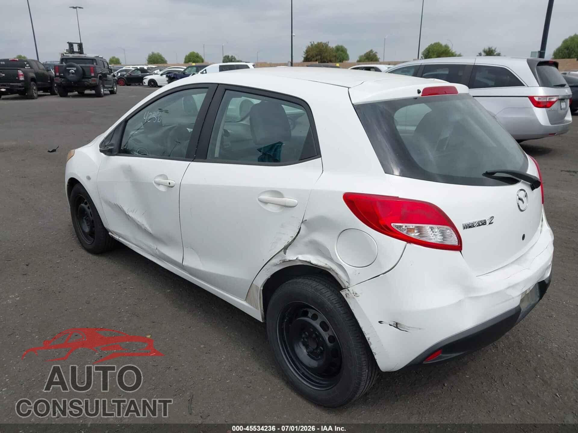 MAZDA MAZDA2 2014 - JM1DE1KY4E0186533