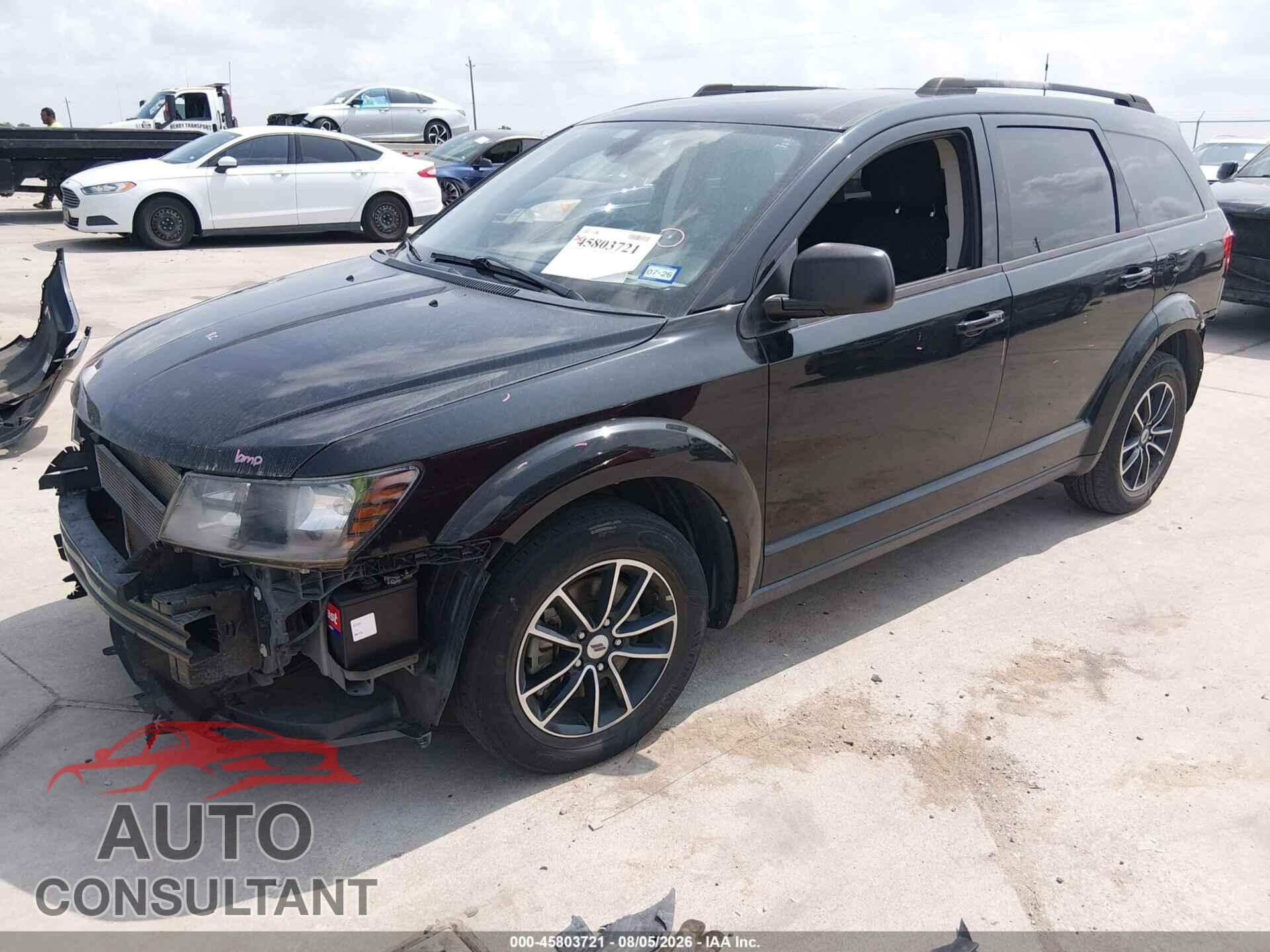 DODGE JOURNEY 2018 - 3C4PDCAB2JT518880