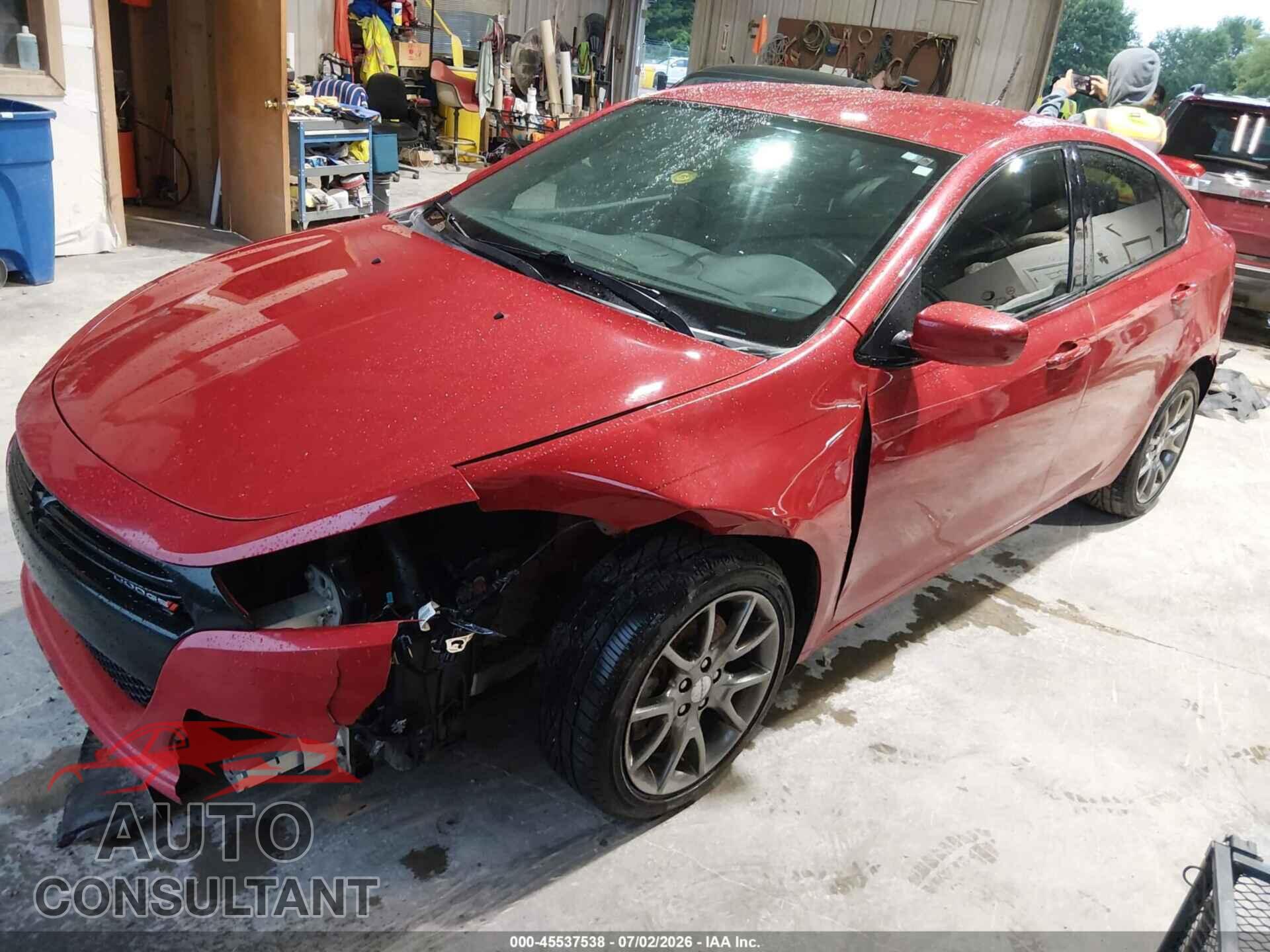 DODGE DART 2014 - 1C3CDFBB4ED830195