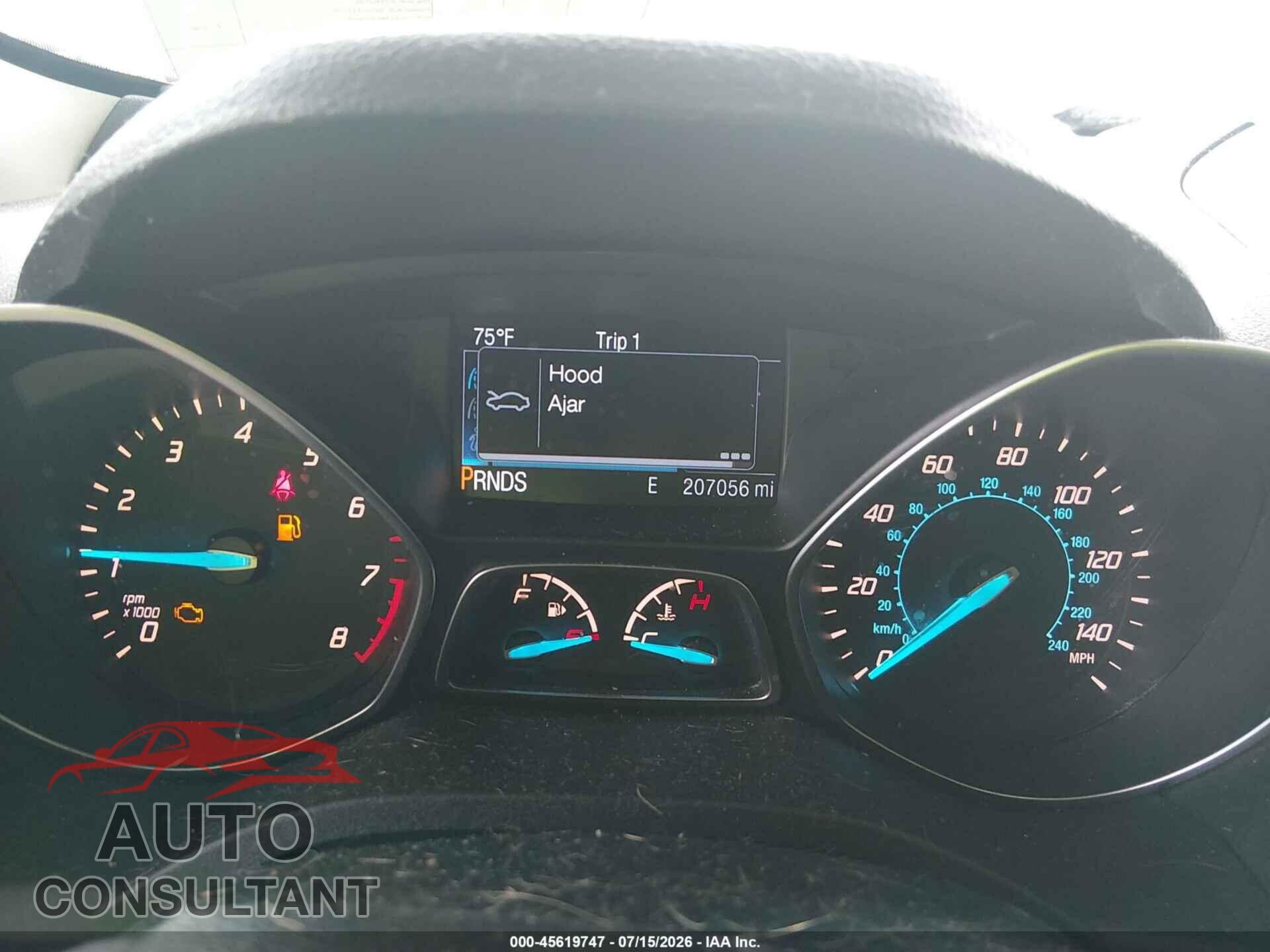 FORD ESCAPE 2015 - 1FMCU0G97FUC62021