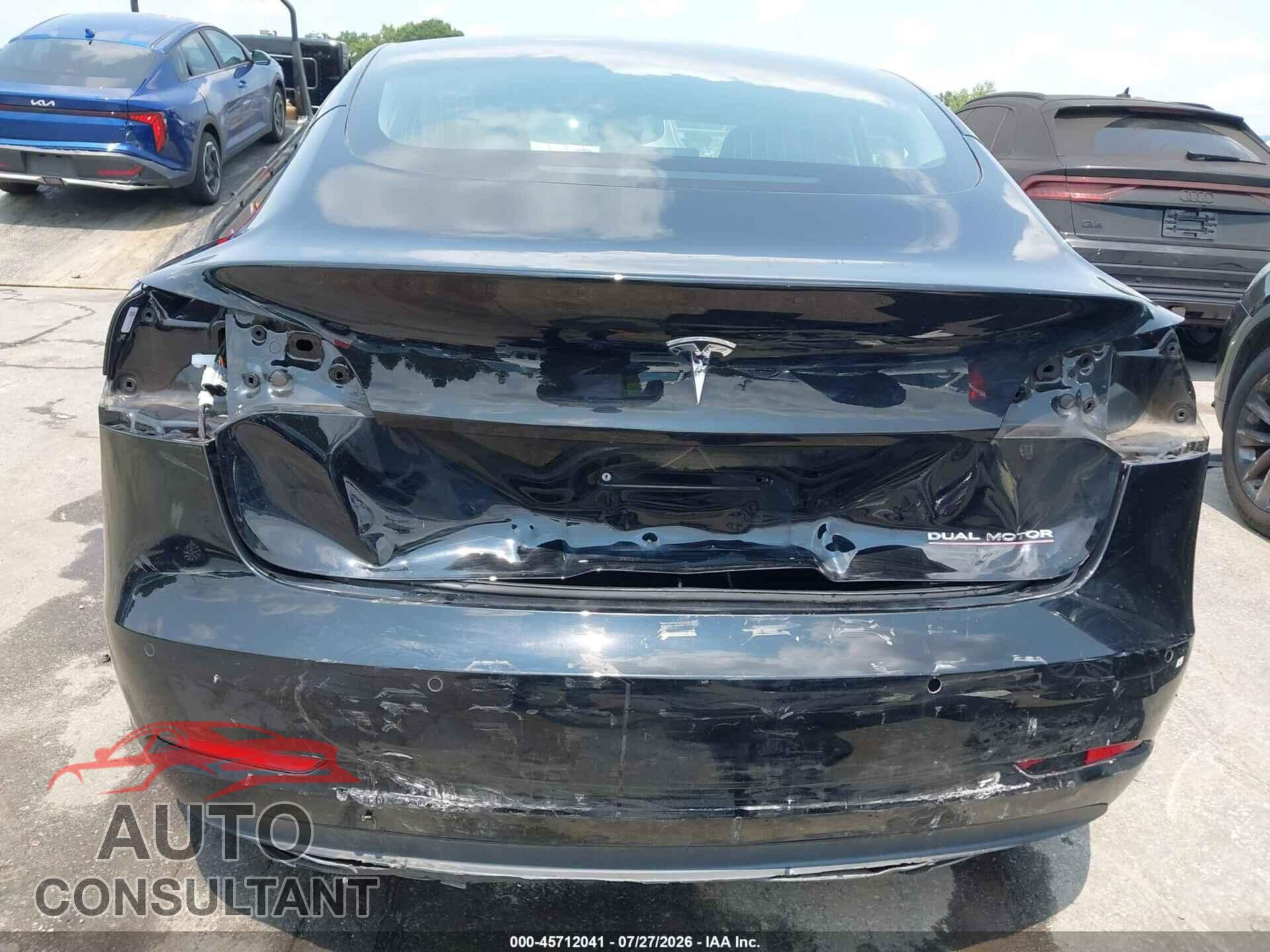 TESLA MODEL 3 2020 - 5YJ3E1EC8LF602013