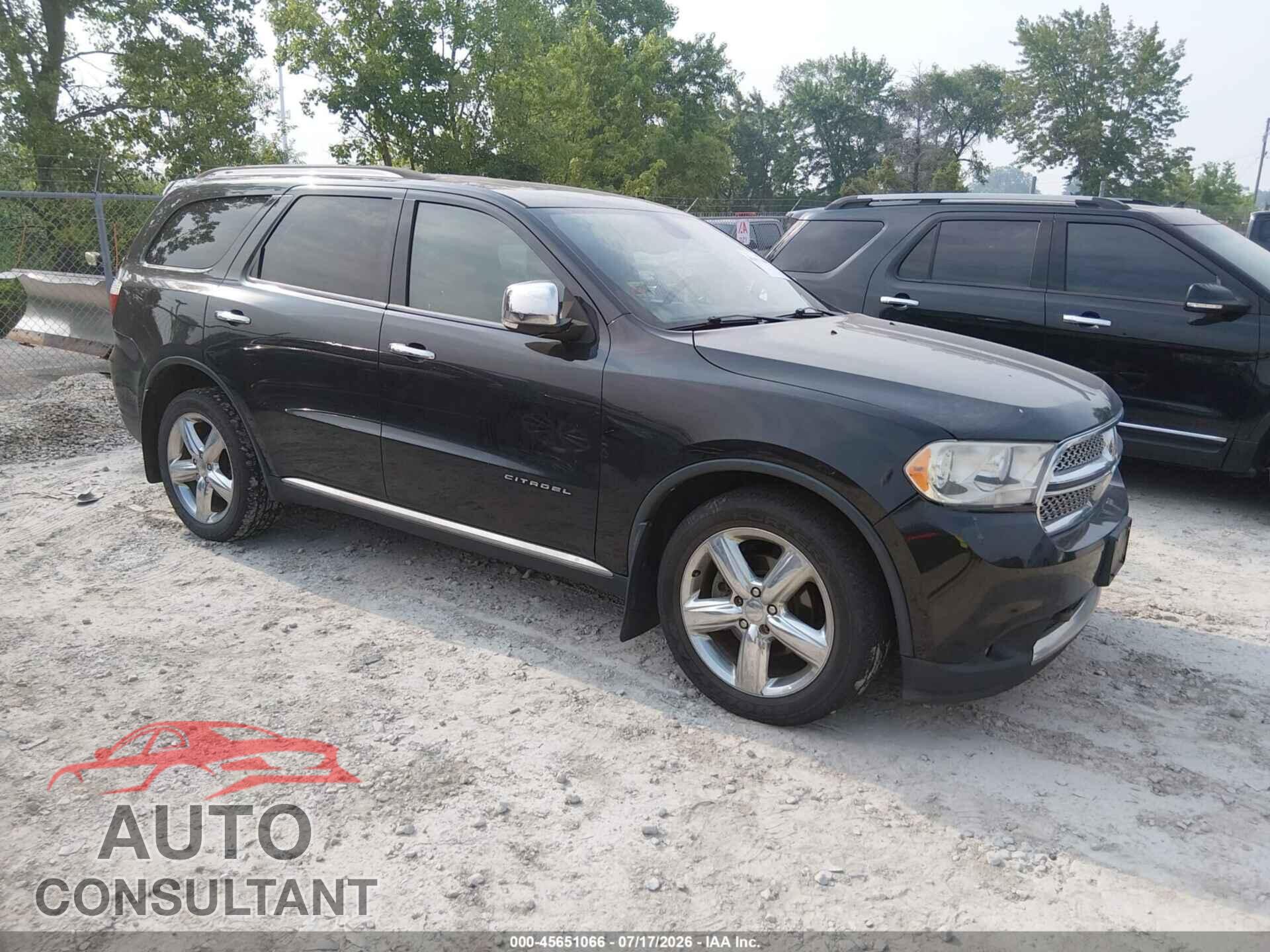 DODGE DURANGO 2012 - 1C4SDJET0CC328611