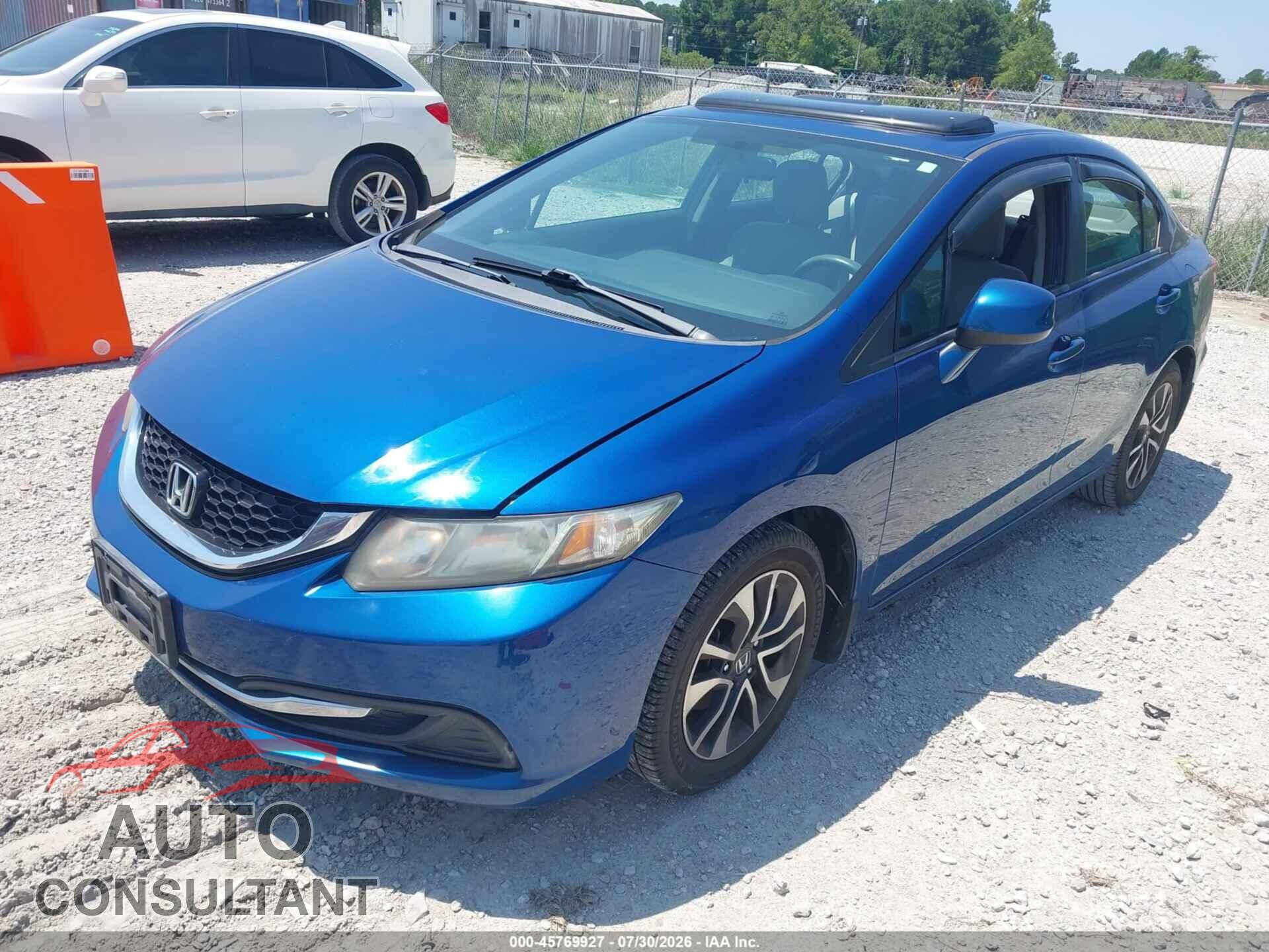 HONDA CIVIC 2013 - 19XFB2F84DE093664
