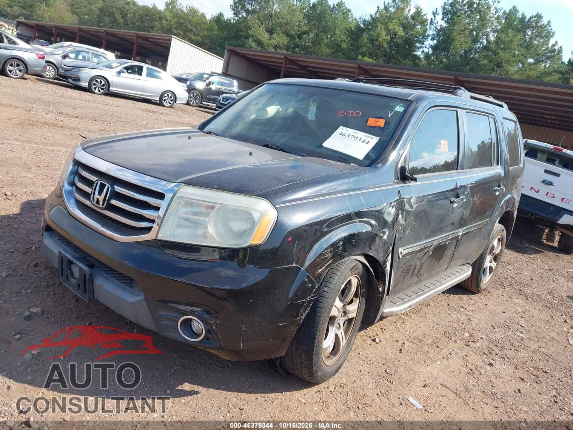 HONDA PILOT 2013 - 5FNYF3H55DB022568