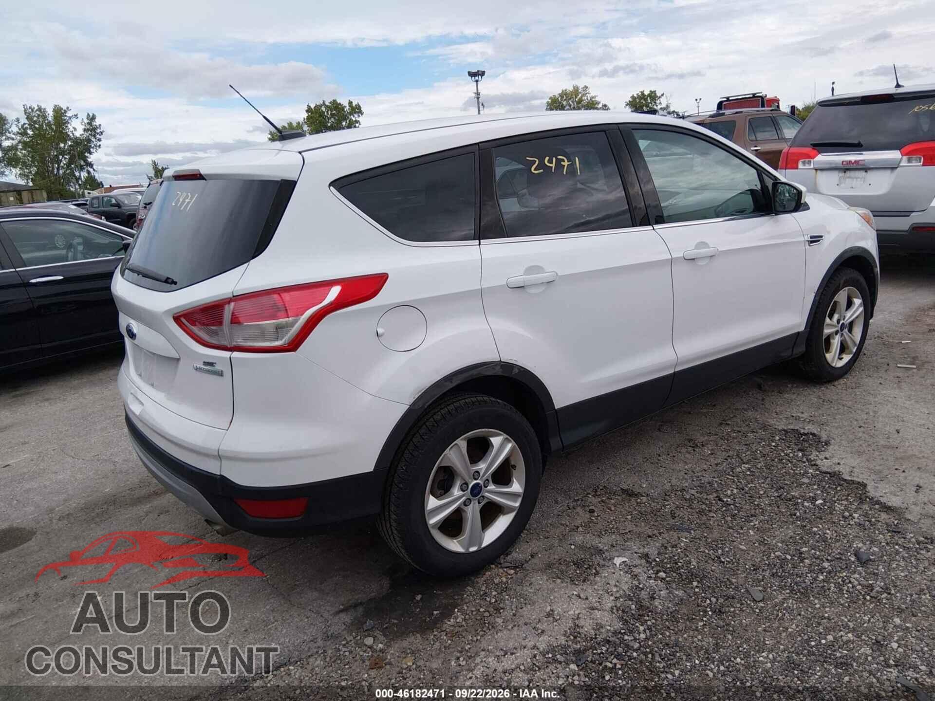 FORD ESCAPE 2016 - 1FMCU0G91GUA73396