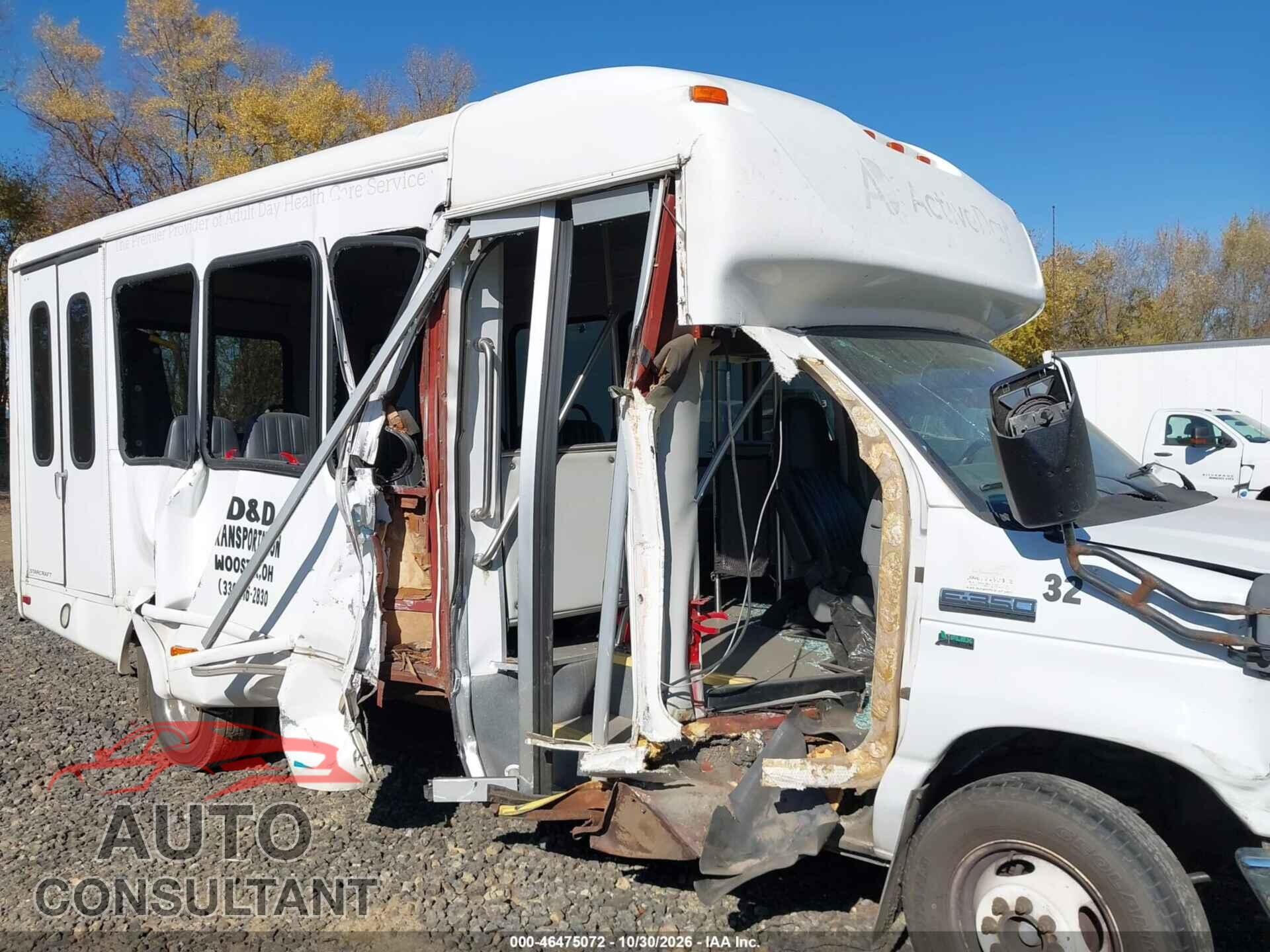 FORD E-350 CUTAWAY 2013 - 1FDEE3FL5DDB30862