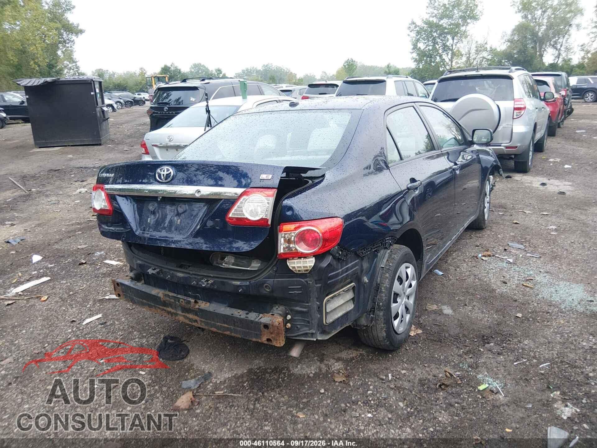 TOYOTA COROLLA 2011 - 2T1BU4EE4BC558564
