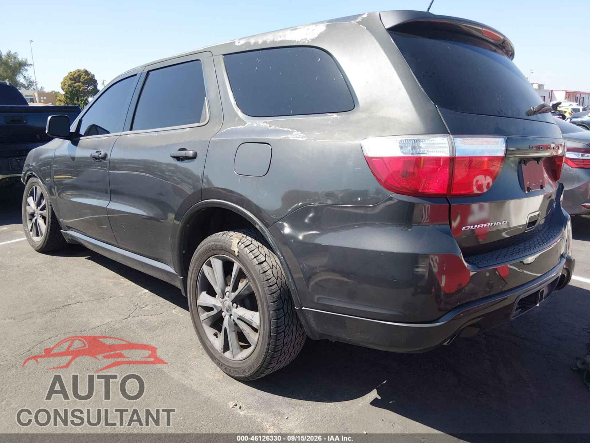 DODGE DURANGO 2011 - 1D4SD6GT0BC682057