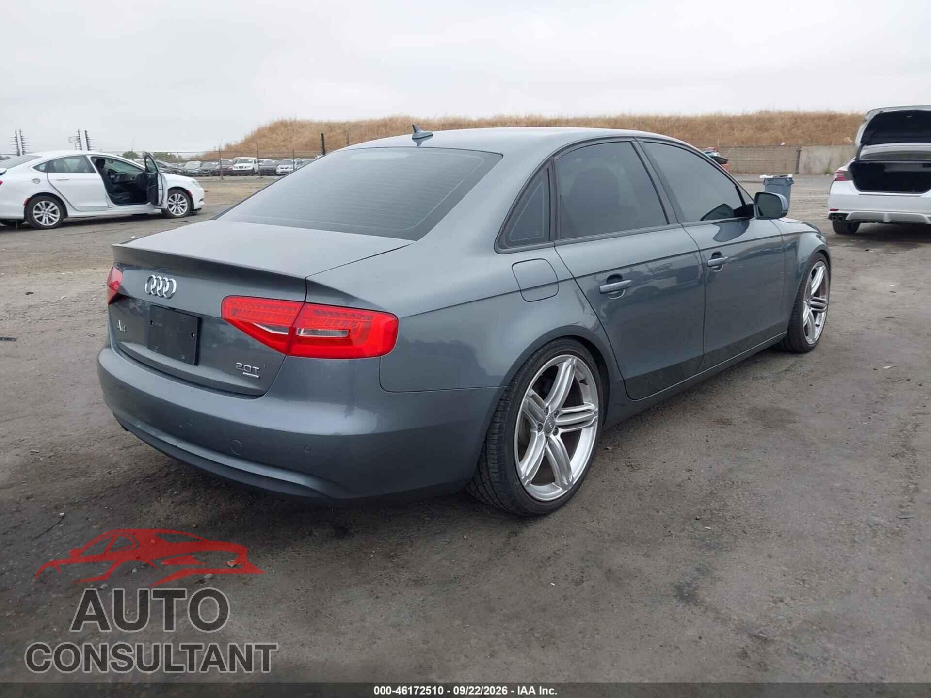 AUDI A4 2013 - WAUFFAFL4DN035193