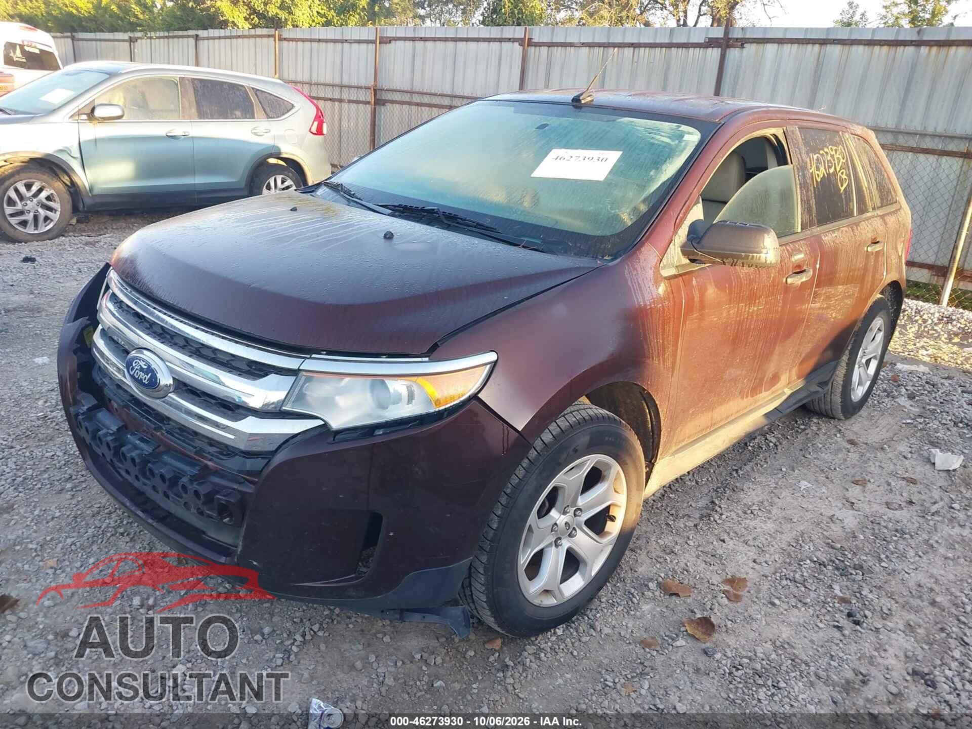FORD EDGE 2012 - 2FMDK3G99CBA66384