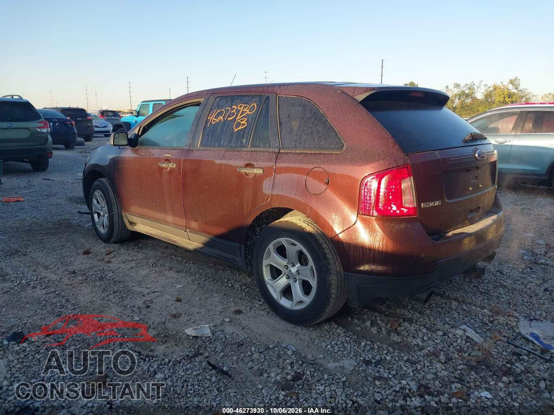 FORD EDGE 2012 - 2FMDK3G99CBA66384