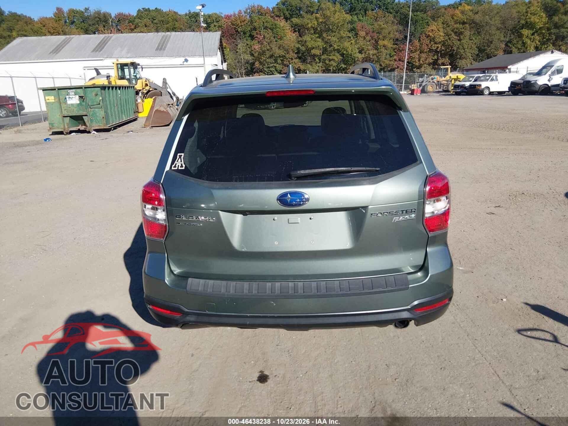 SUBARU FORESTER 2016 - JF2SJAXC2GH407939