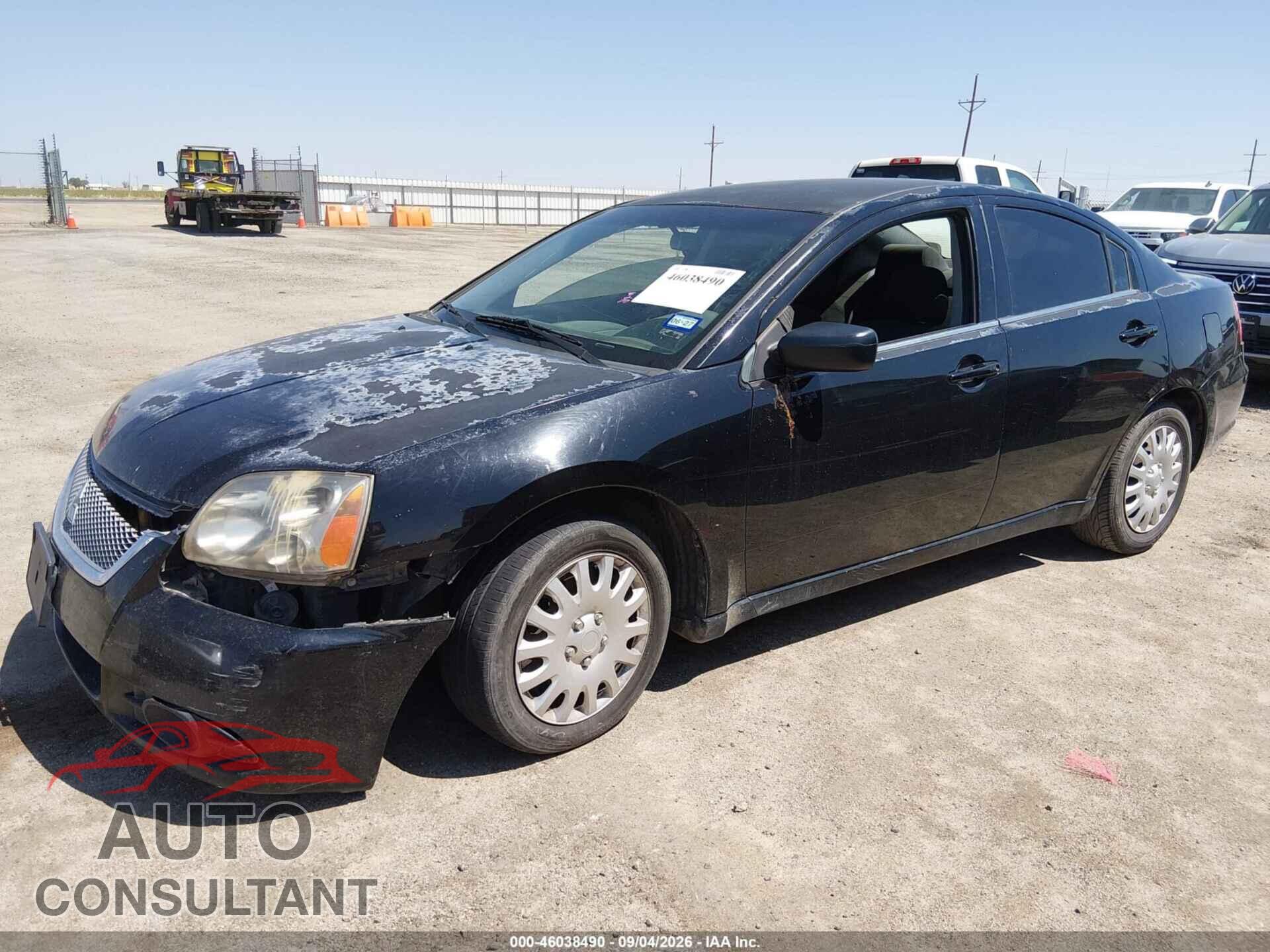MITSUBISHI GALANT 2012 - 4A32B3FF1CE025607
