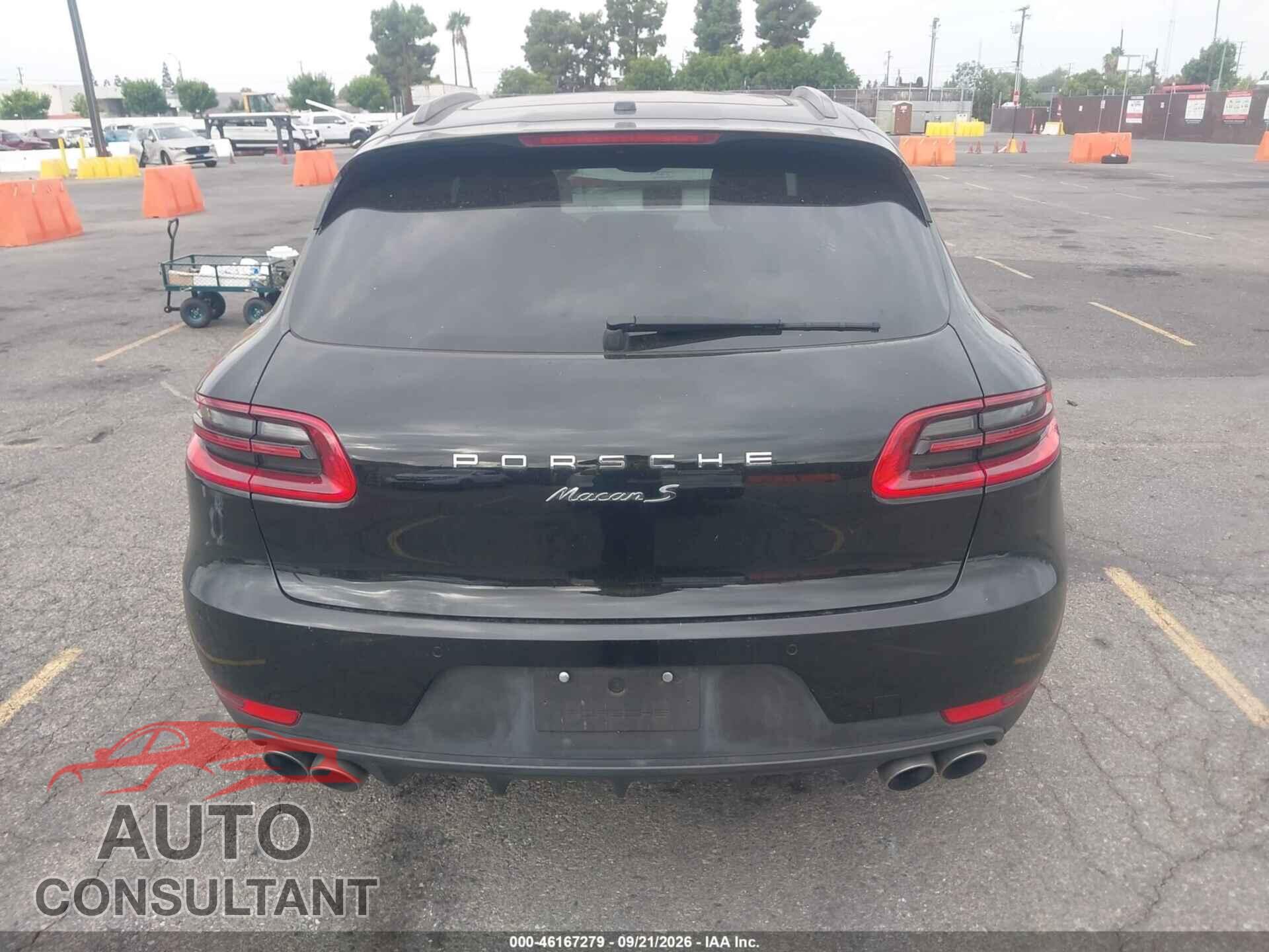 PORSCHE MACAN 2016 - WP1AB2A54GLB49233