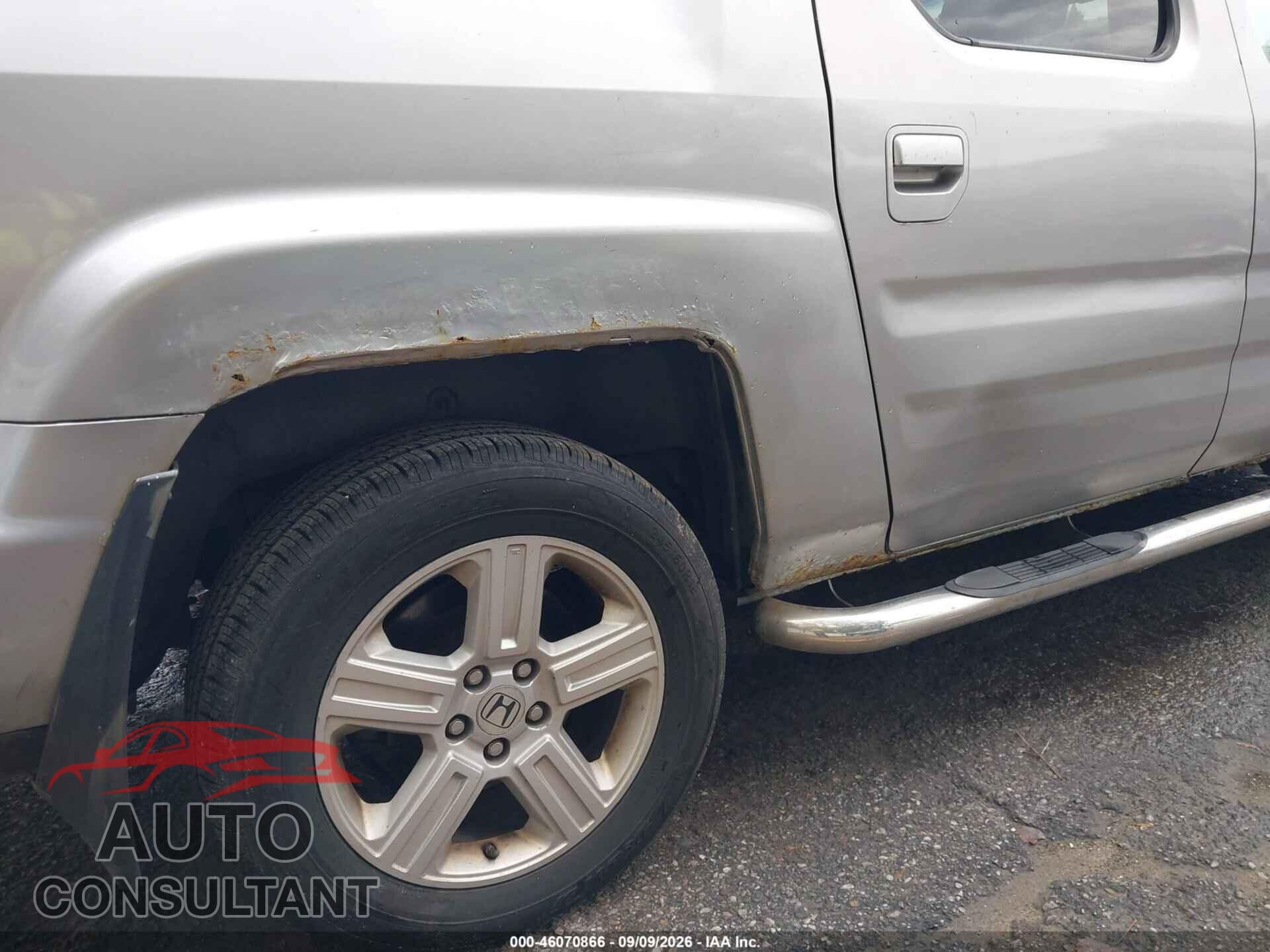 HONDA RIDGELINE 2013 - 5FPYK1F54DB502000