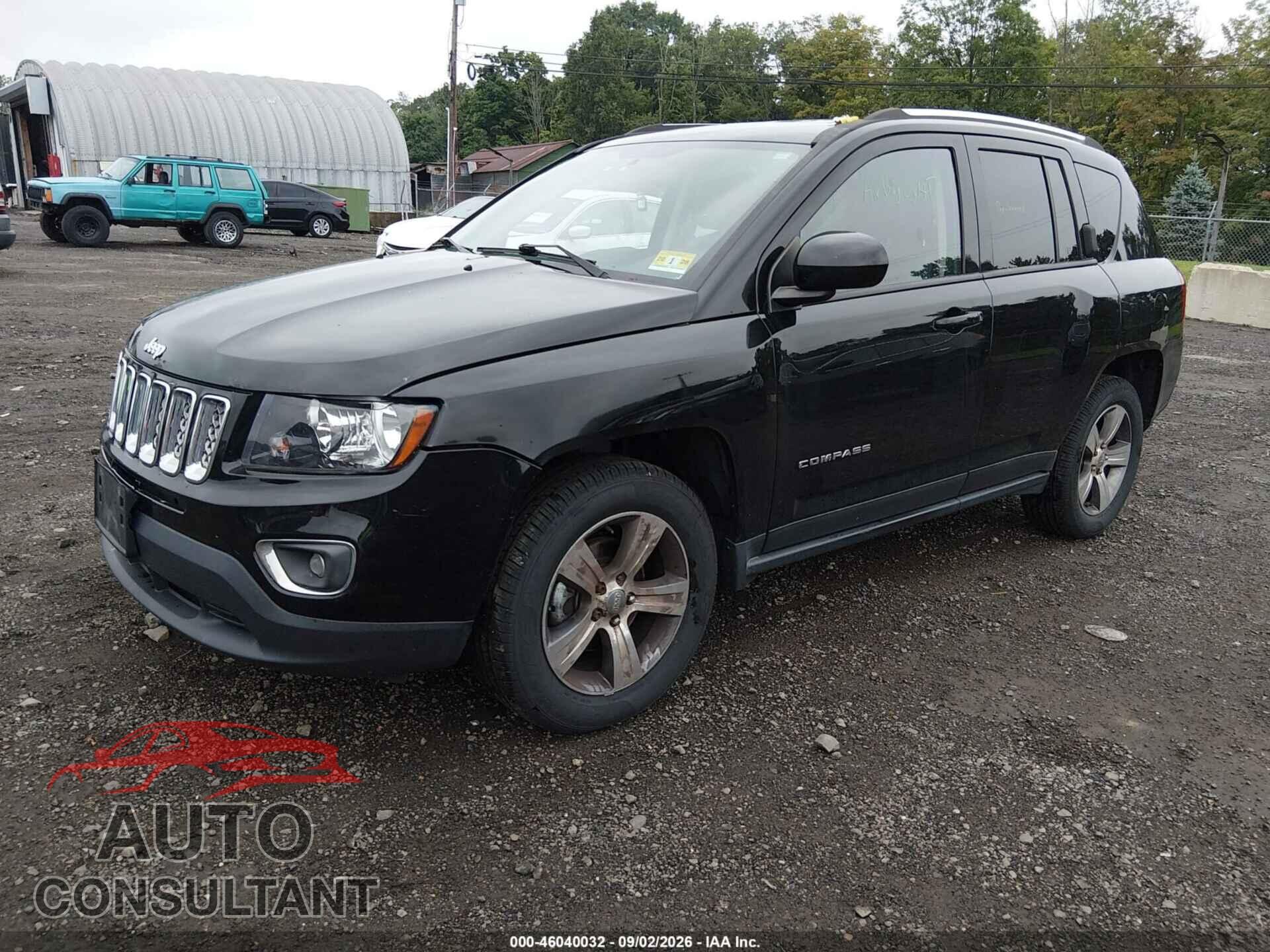 JEEP COMPASS 2017 - 1C4NJDEB4HD176946