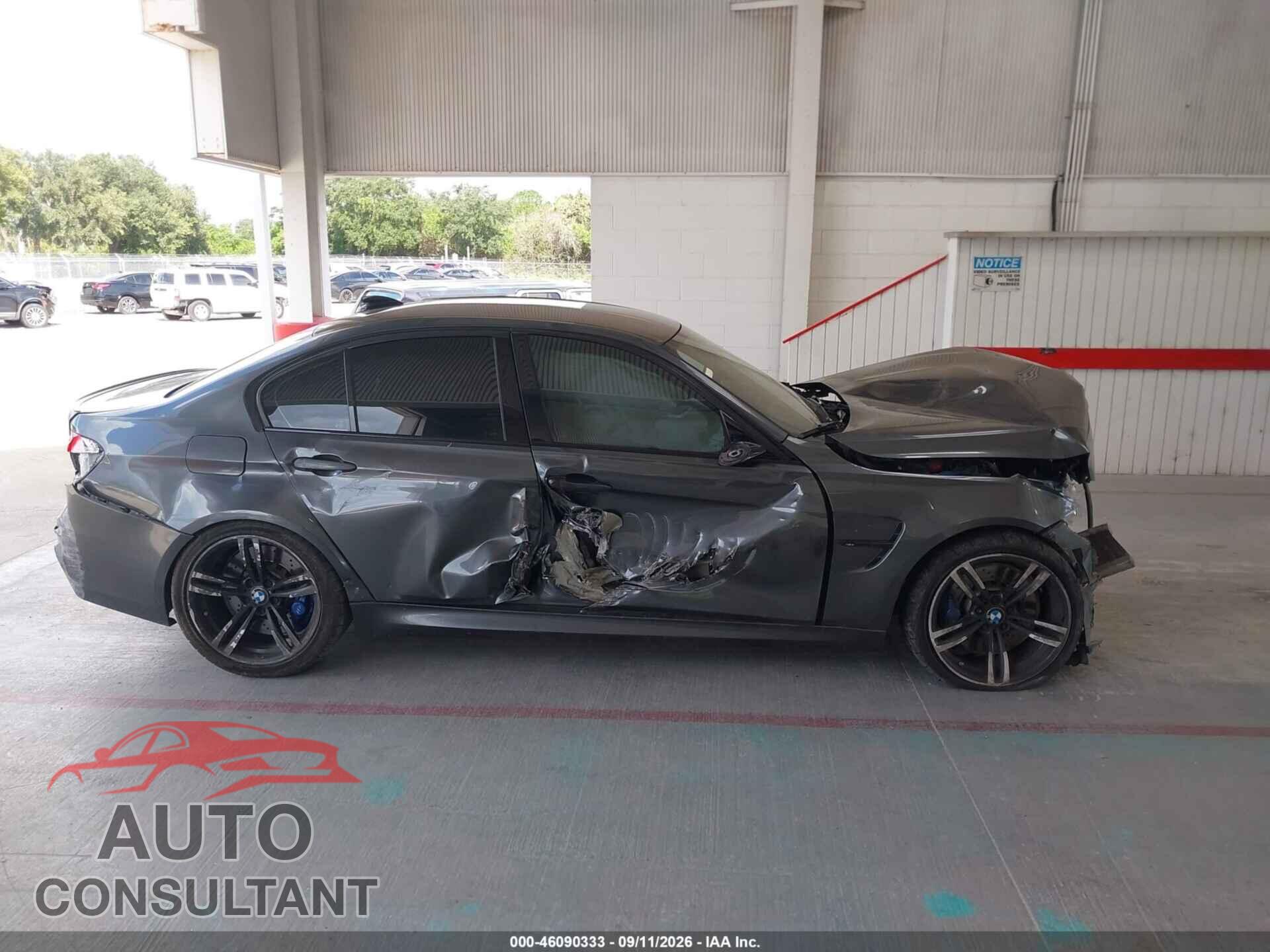 BMW M3 2017 - WBS8M9C32H5G84836