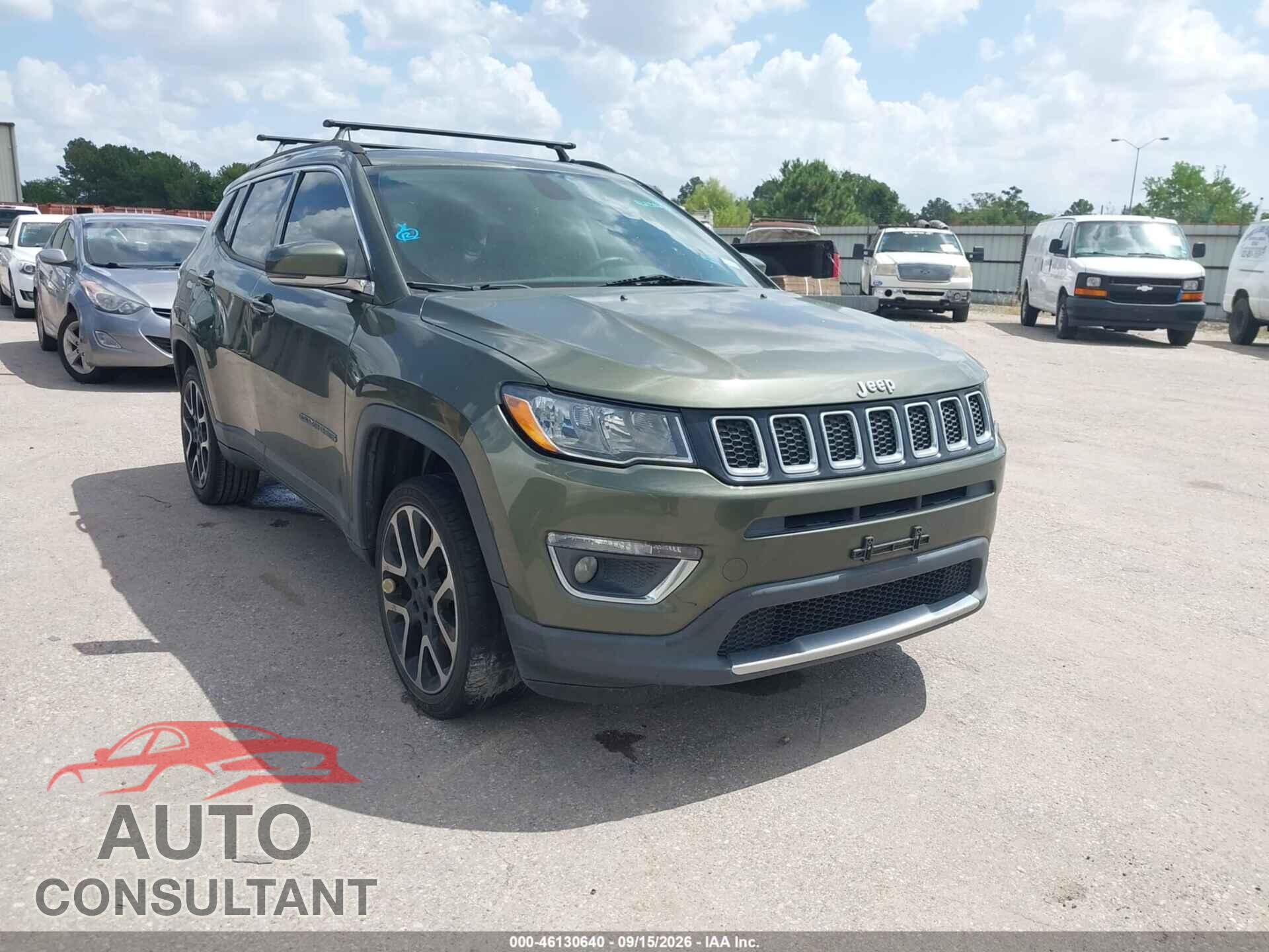 JEEP NEW COMPASS 2017 - 3C4NJDCB4HT636202