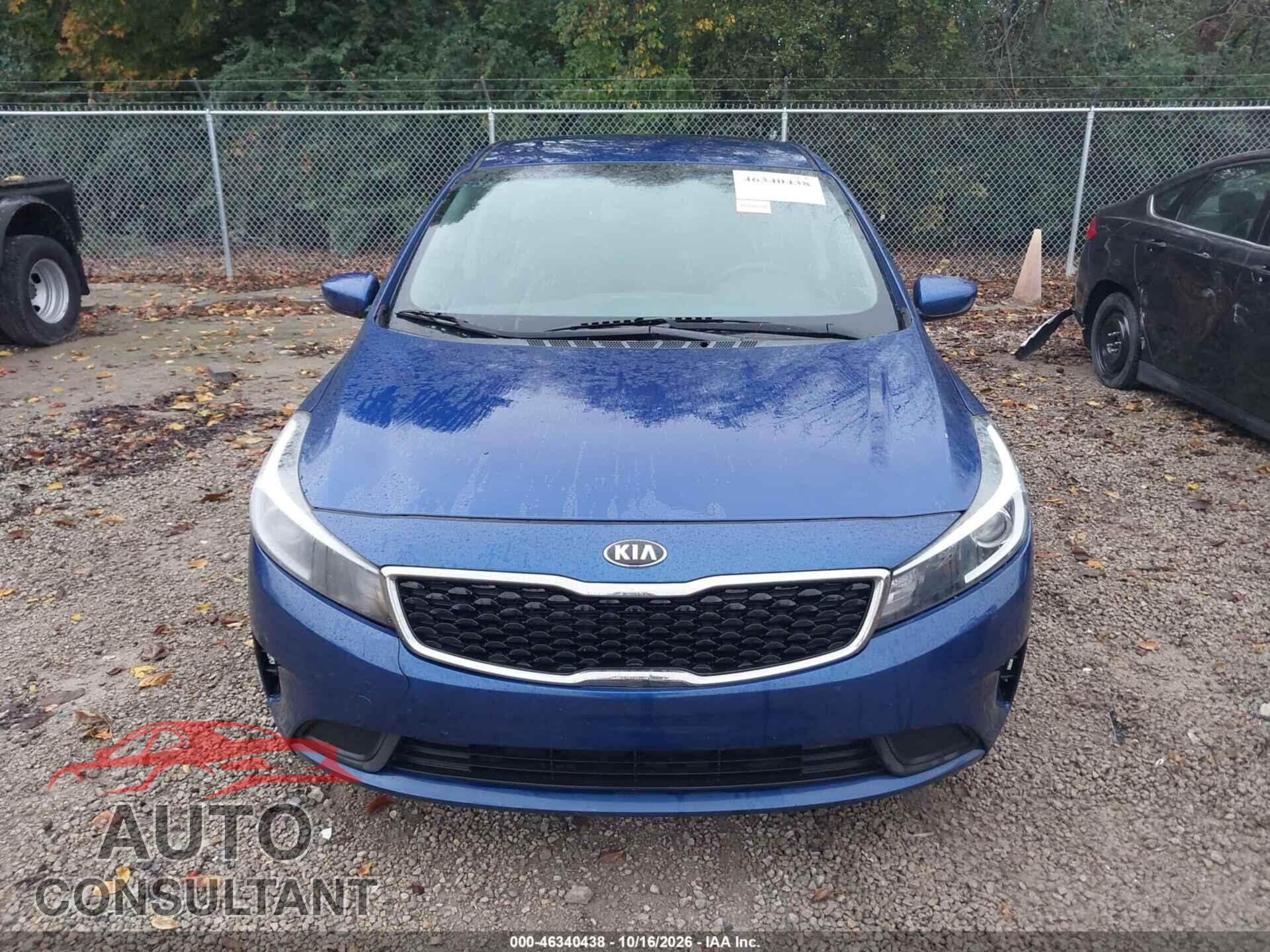 KIA FORTE 2017 - 3KPFL4A76HE036251